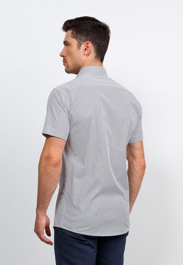 113/107/06/ZV/1 STRETCH Сорочка мужская короткий рукав