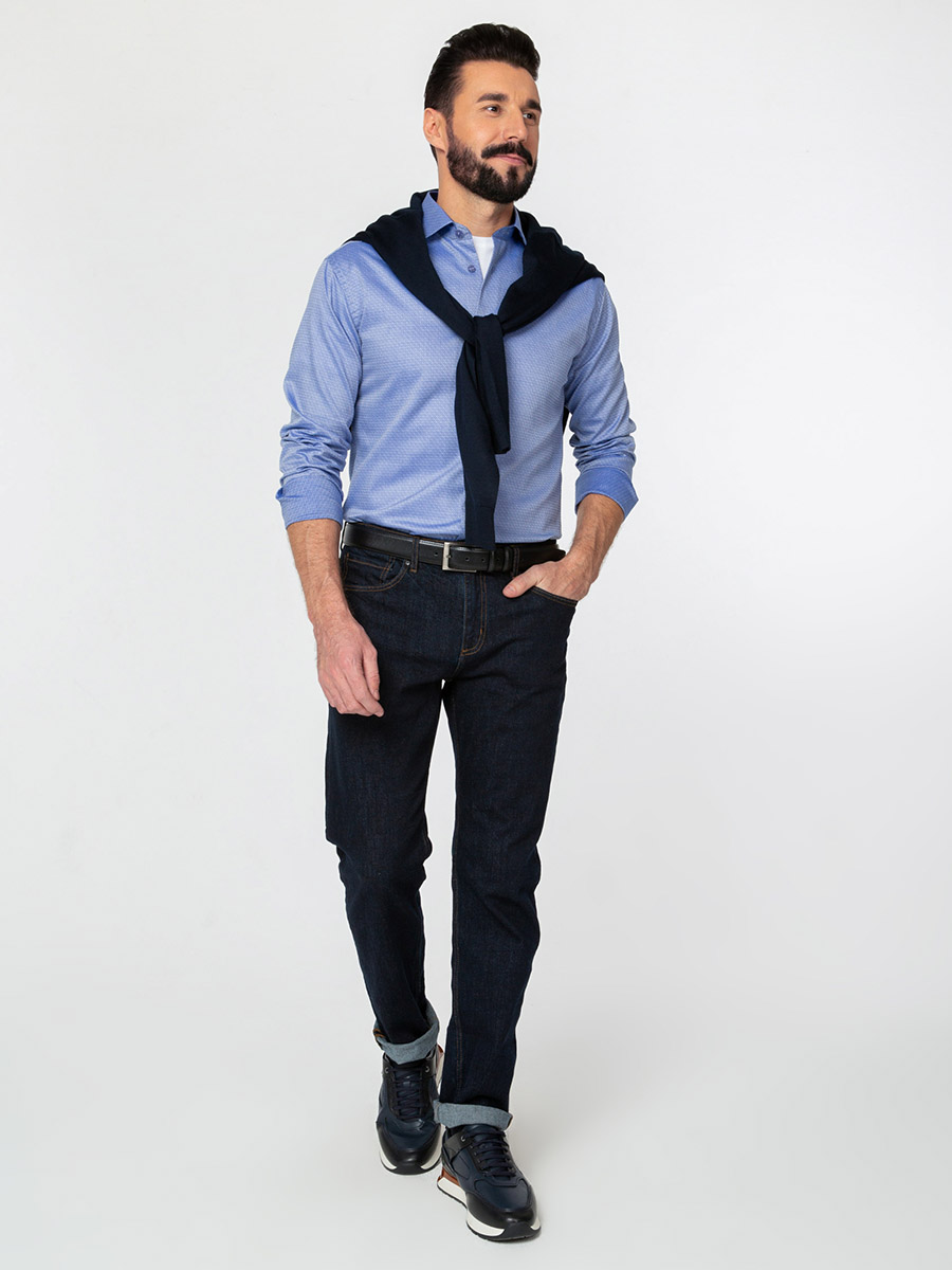 223/131/8715/Z/1 STRETCH_GB Сорочка мужская длинный рукав