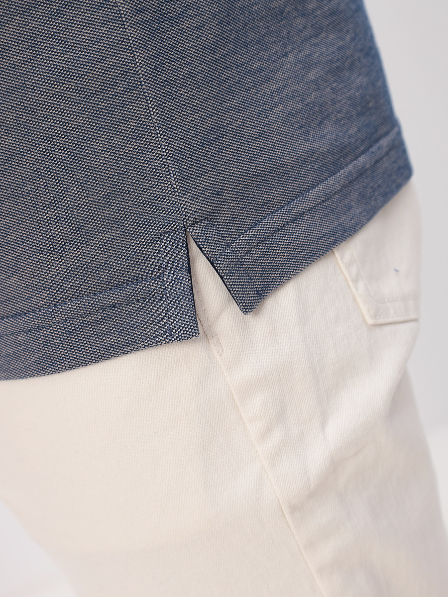 G155V-PH24-OZ5 (коричневый) Джемпер мужской с воротником поло