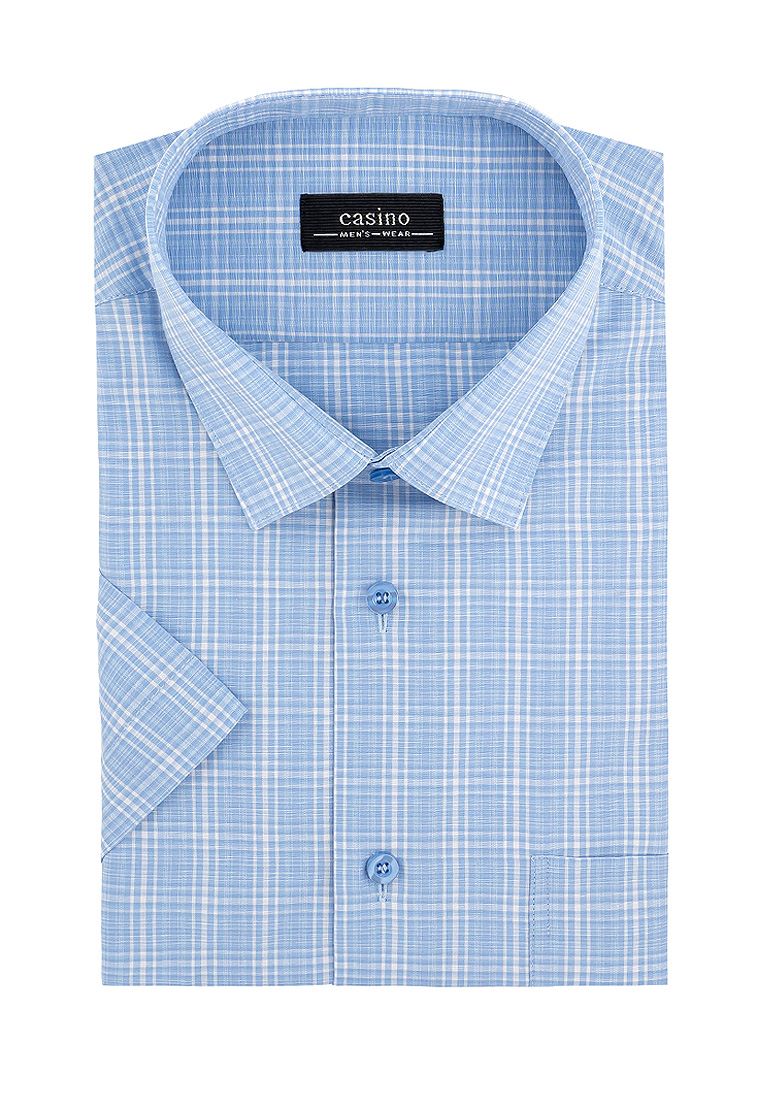 c225/057/60197 Сорочка мужская короткий рукав (в упаковке 12 шт)