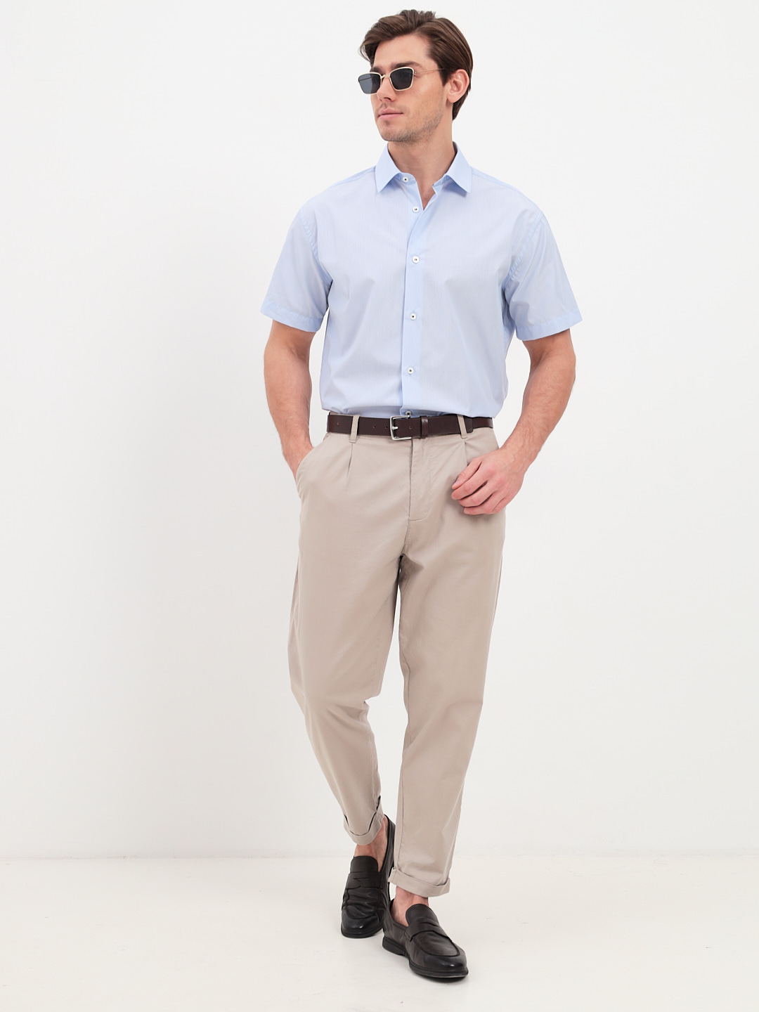 211/201/1764/Z/1p Сорочка мужская короткий рукав