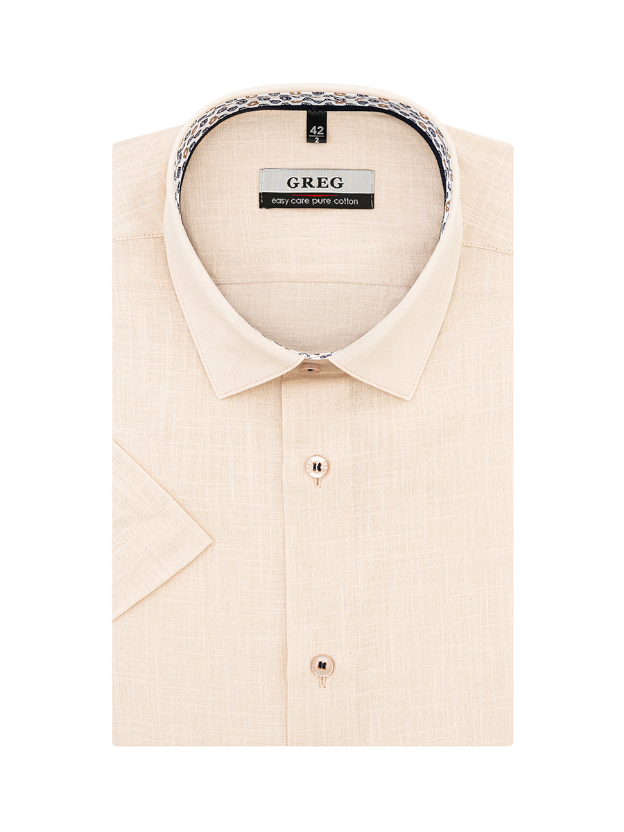 520/201/FLAM/Z/1p Сорочка мужская короткий рукав