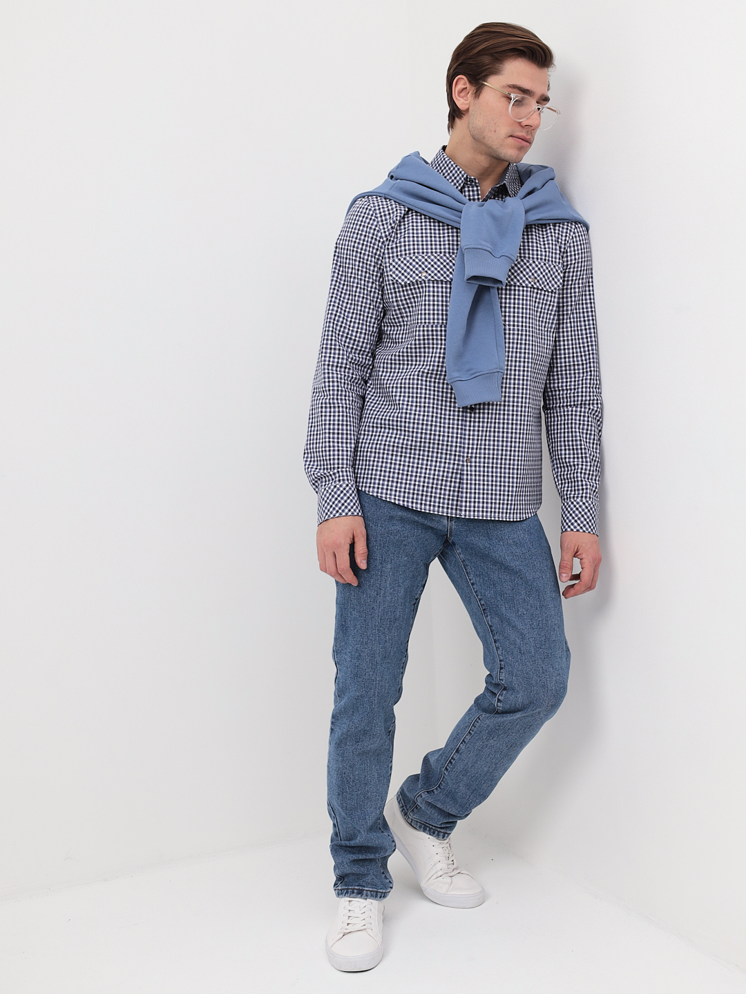 225/111/3927/ZN/1 Сорочка мужская длинный рукав