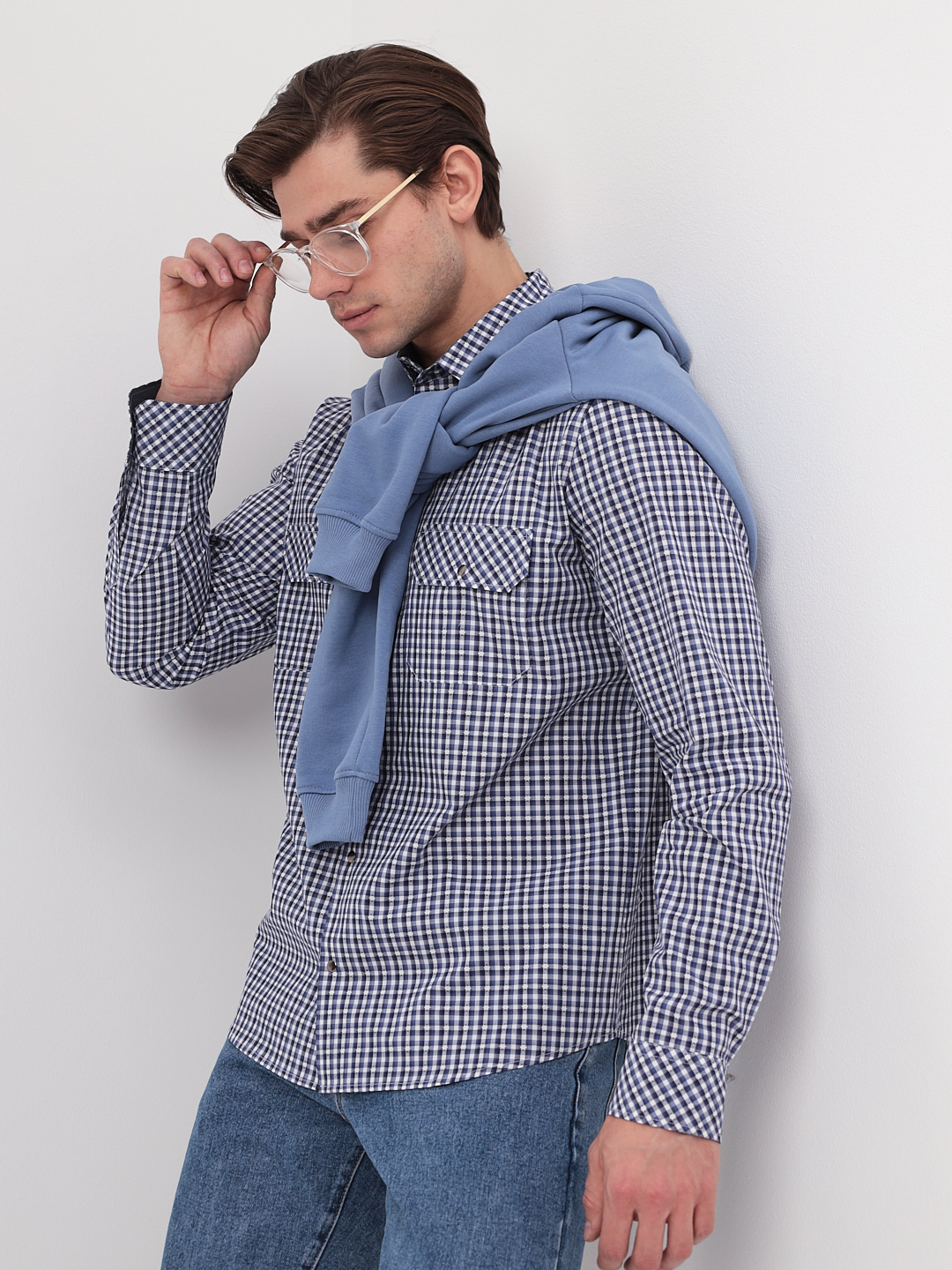 225/111/3927/ZN/1 Сорочка мужская длинный рукав