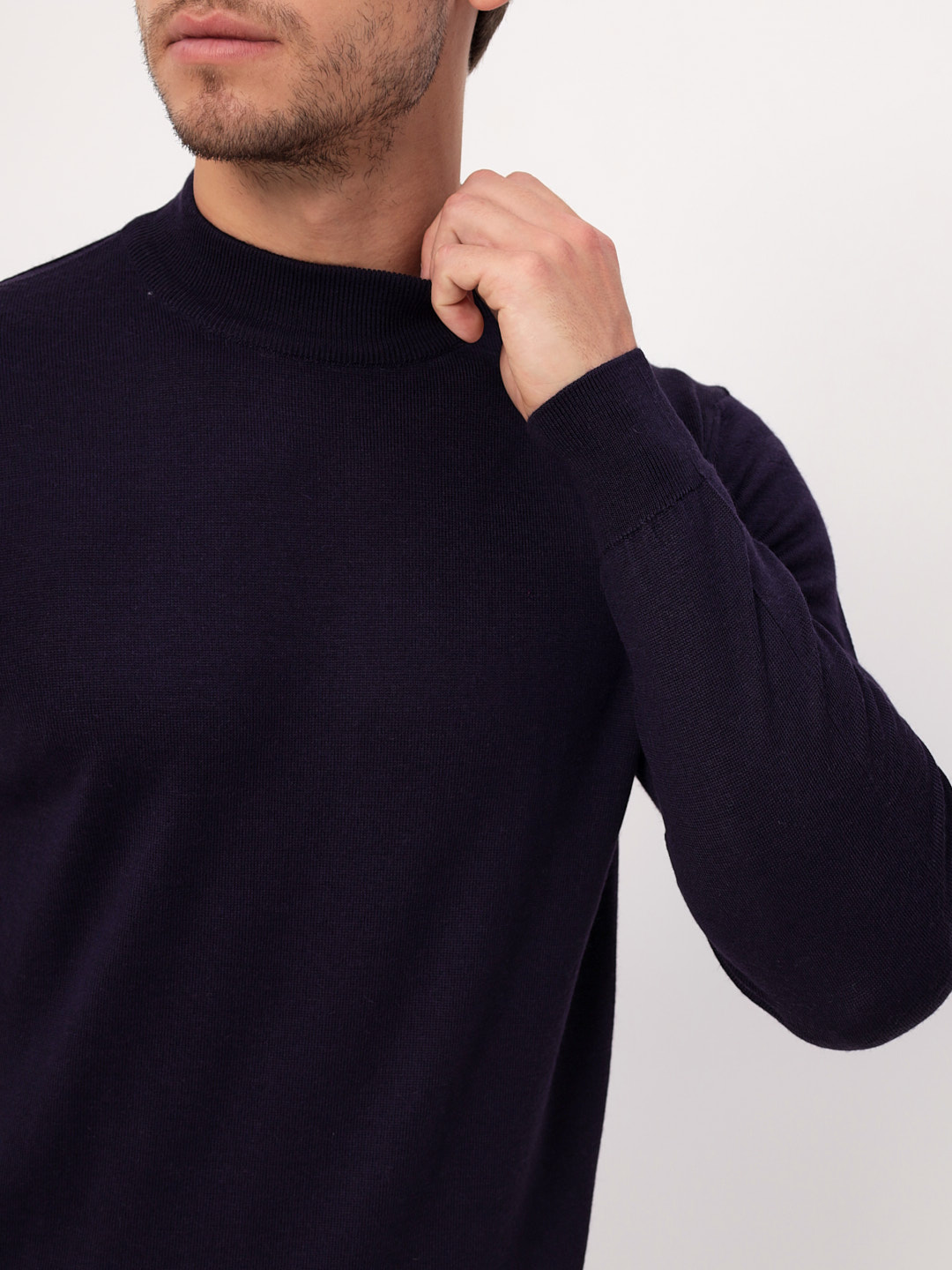 G122-EV (фиолет) Джемпер мужской