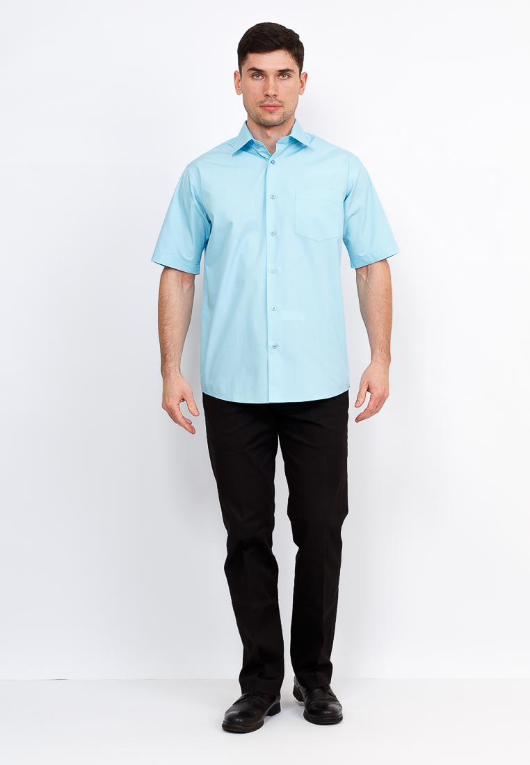 Gb210/309/BL SKY Сорочка мужская короткий рукав