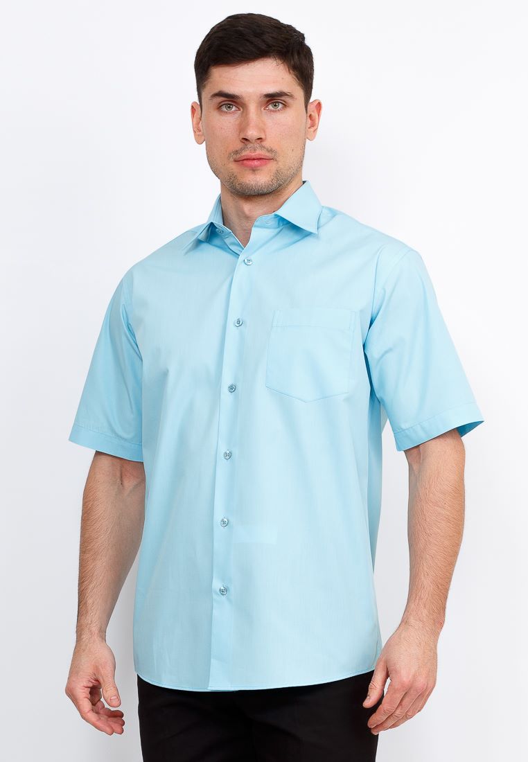 Gb210/309/BL SKY Сорочка мужская короткий рукав