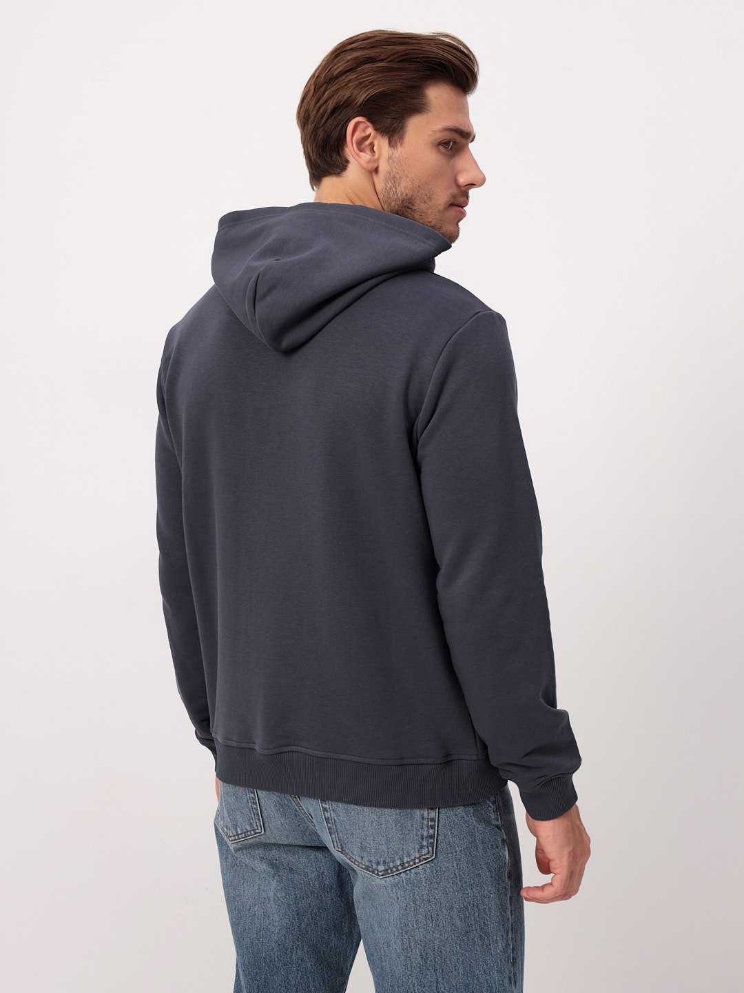 G171-OZ03-50_R (т.серый) Худи мужское