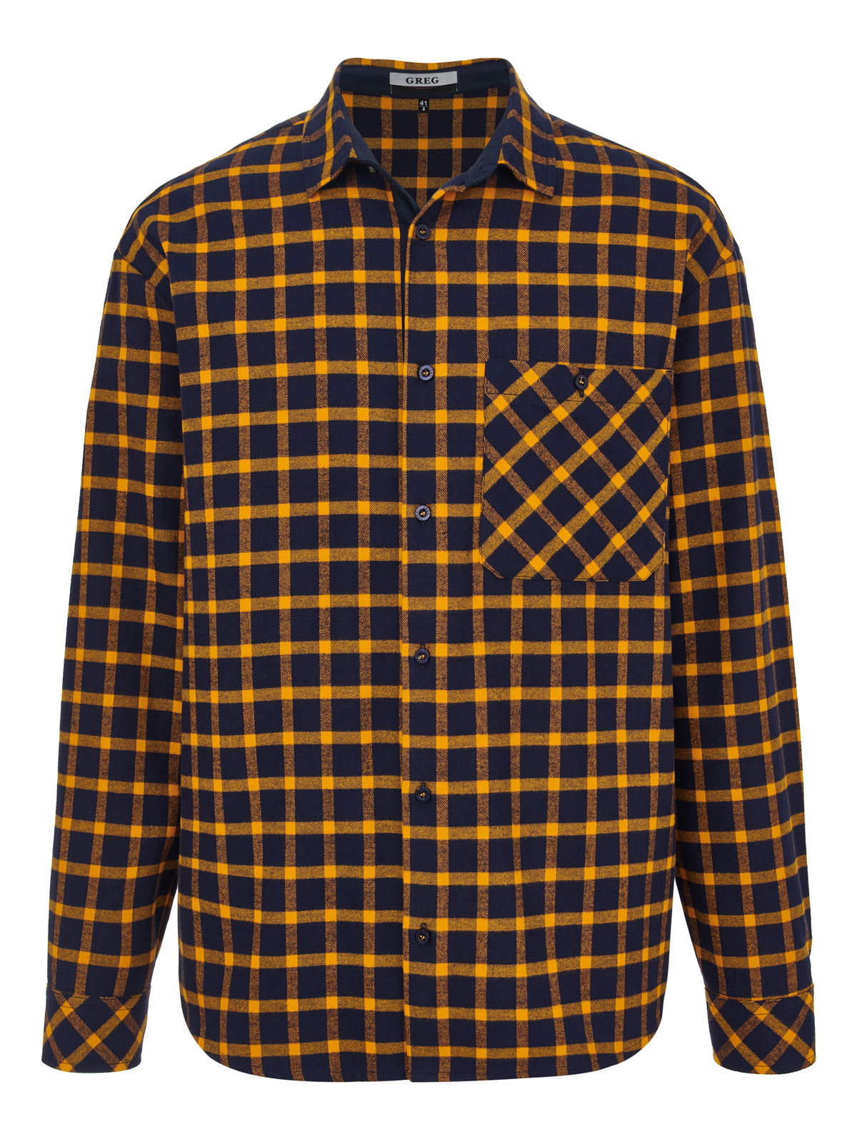 S255/211/8920/P/1p Сорочка мужская длинный рукав