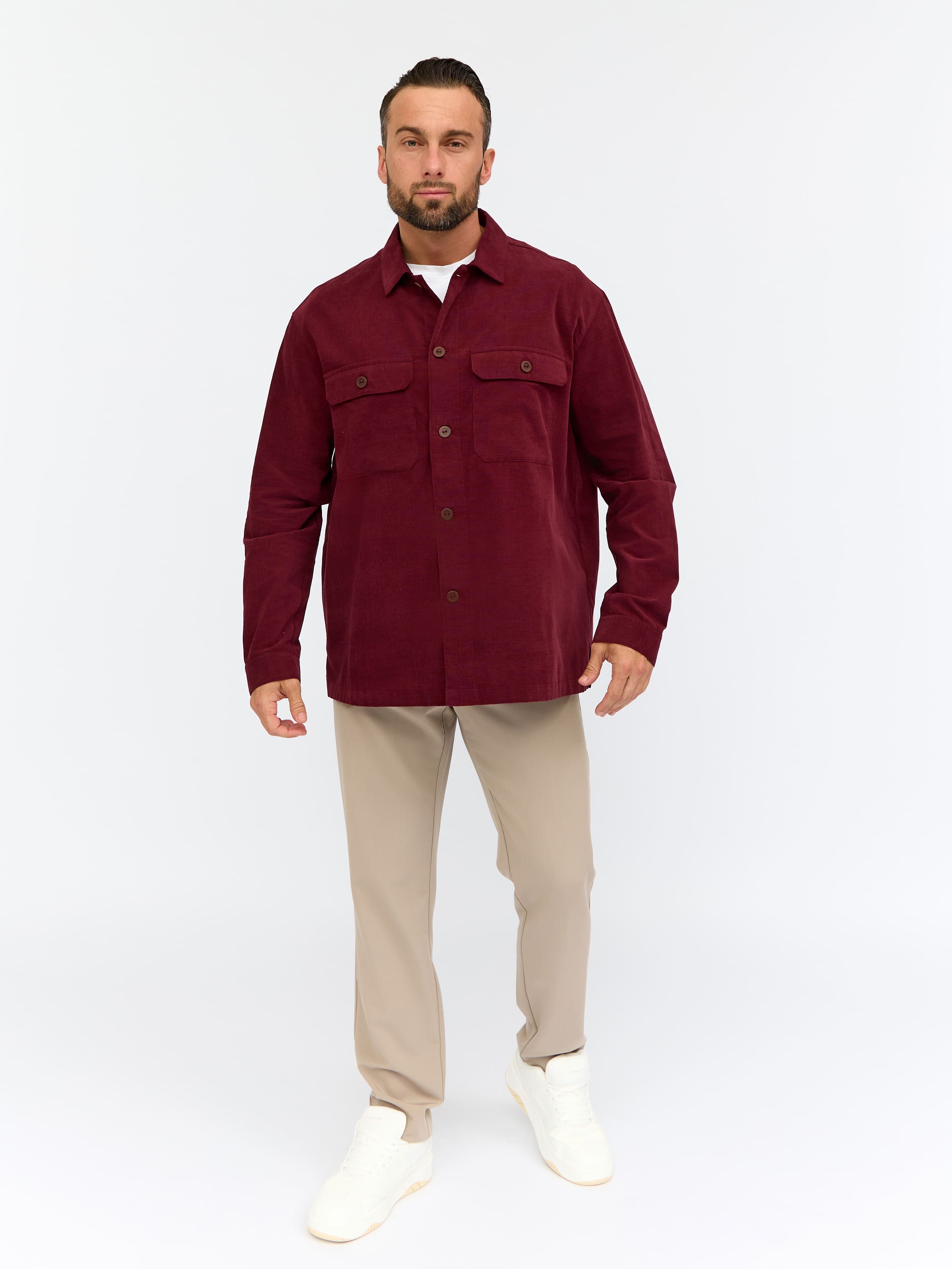 S661/211/3841/K Сорочка мужская длинный рукав