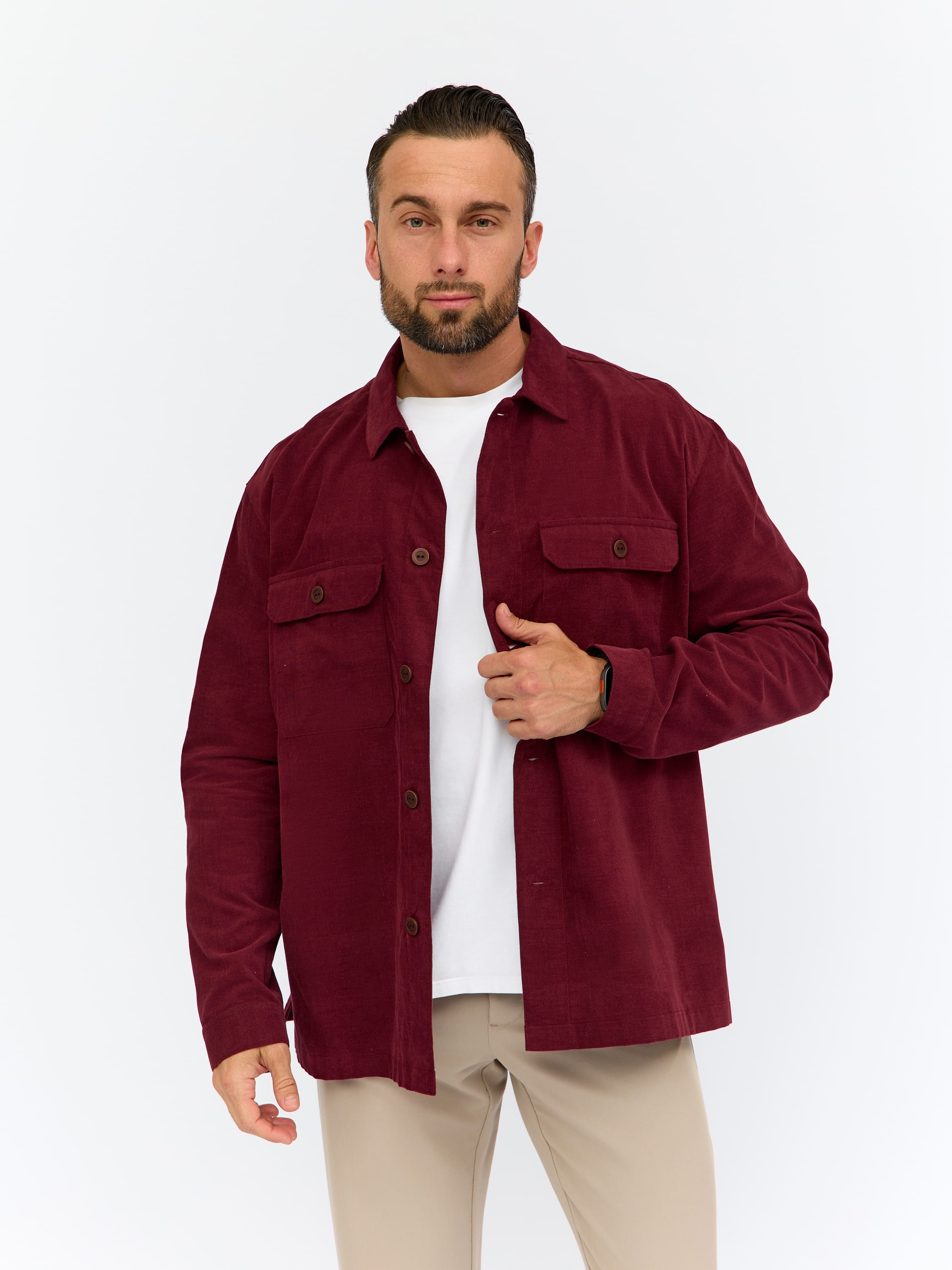 S661/211/3841/K Сорочка мужская длинный рукав