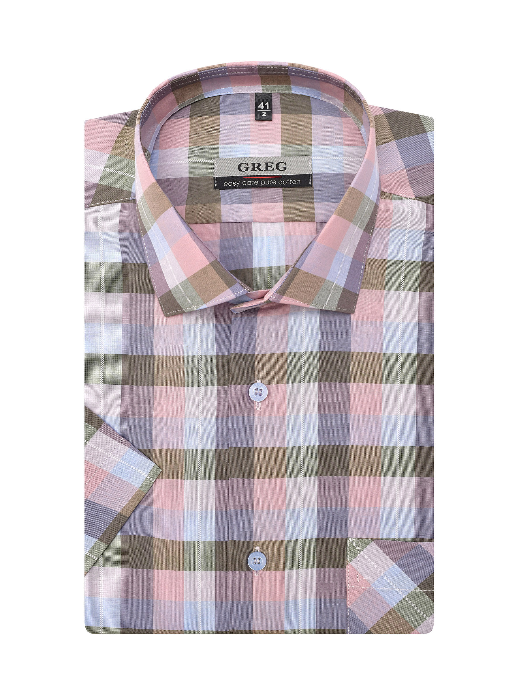 265/101/0271/C Сорочка мужская короткий рукав