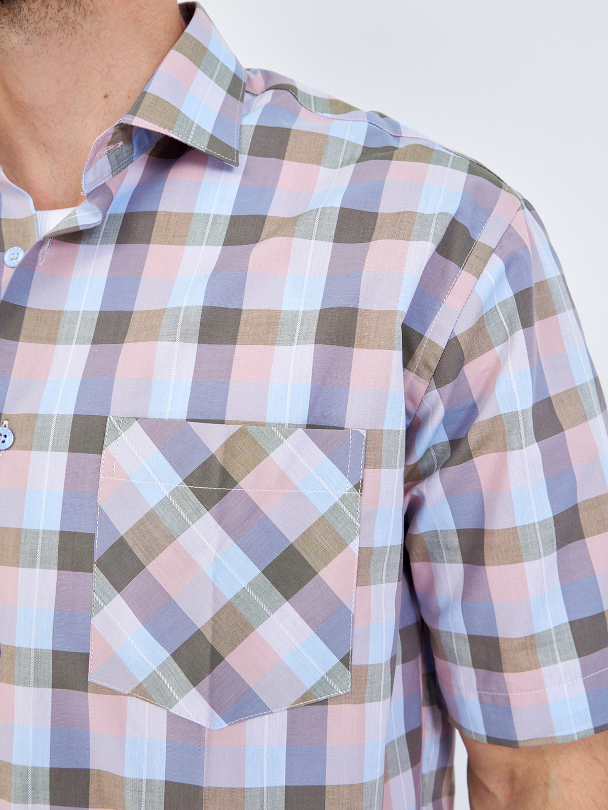 265/101/0271/C Сорочка мужская короткий рукав