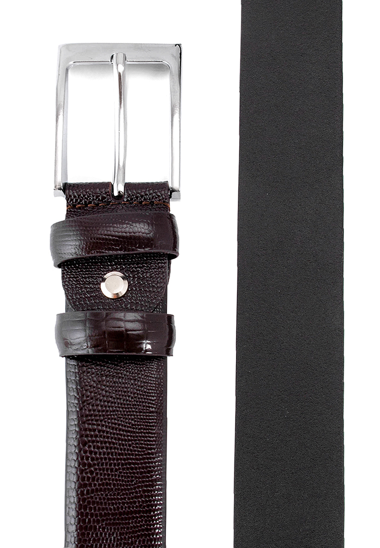 Cr35/V варан коричневый Ремень кожаный мужской