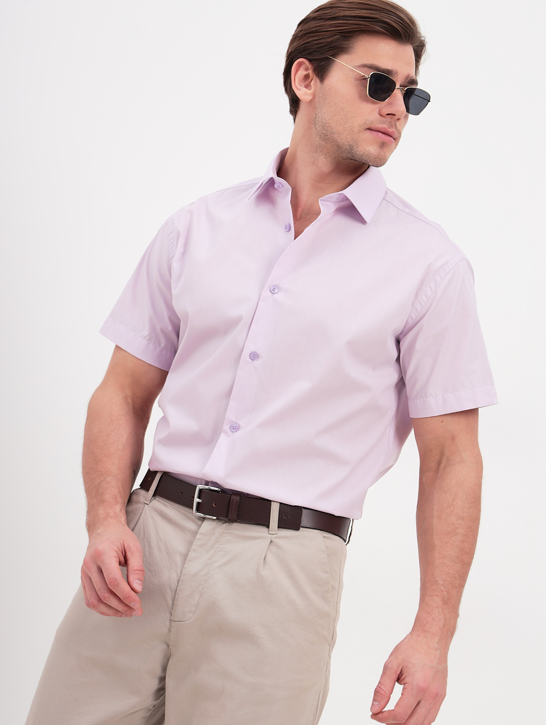 710/209/LIL/Z Сорочка мужская короткий рукав