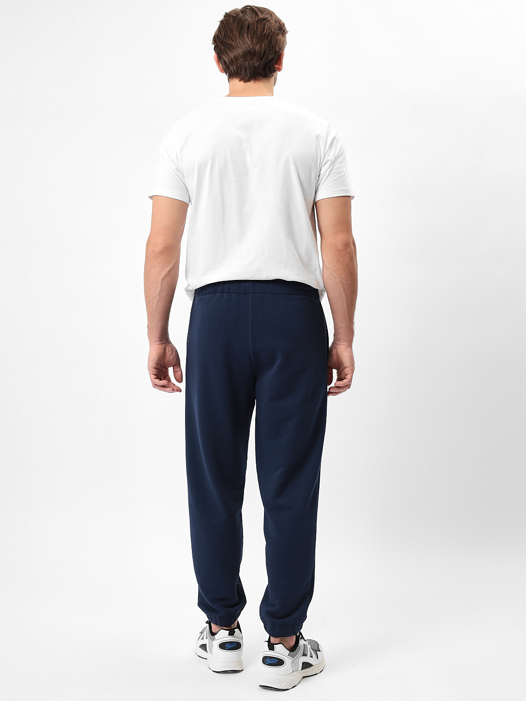 G-TRK-OZ03-001K-т.синий Брюки мужские трикотажные