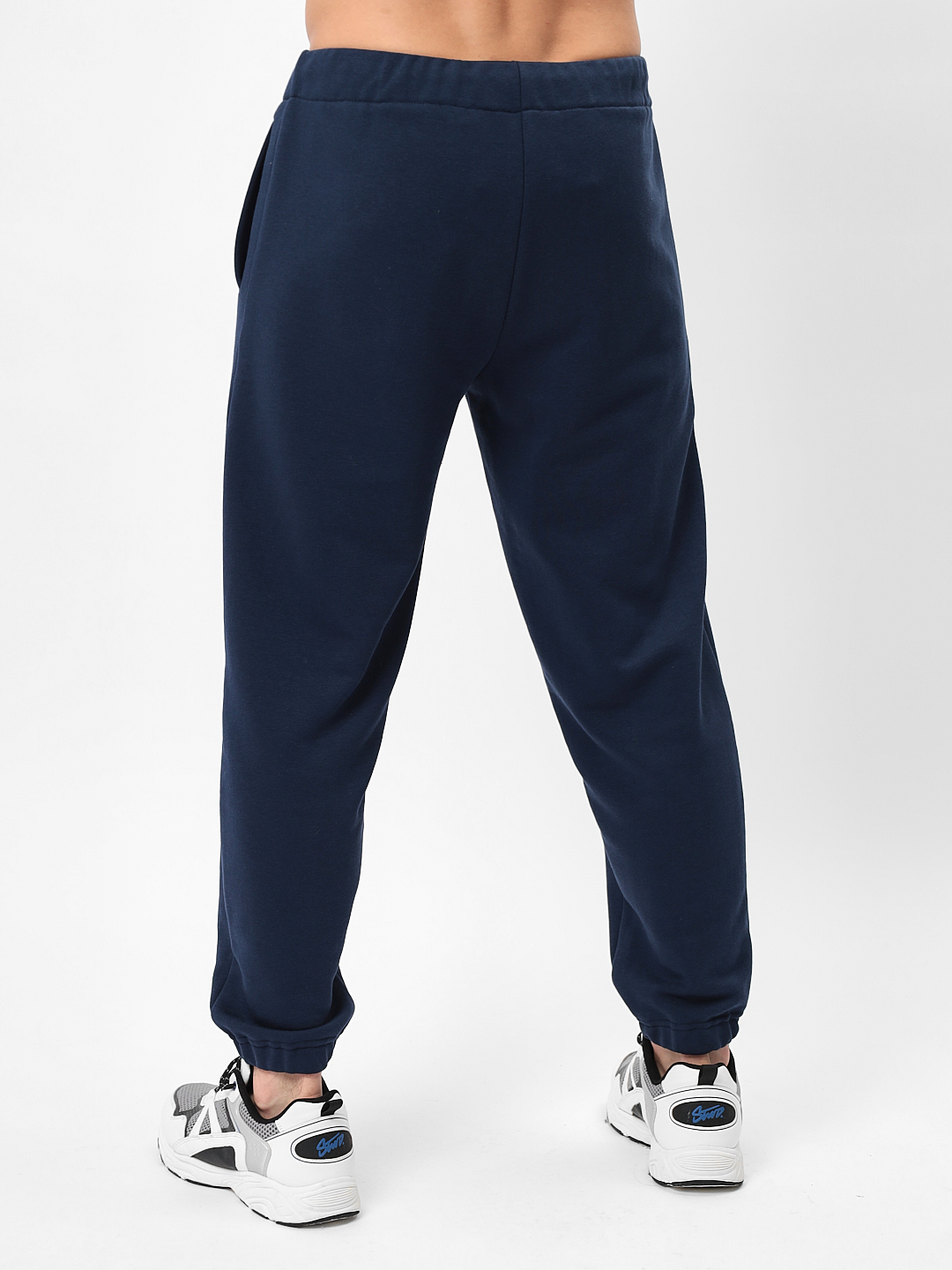 G-TRK-OZ03-001K-т.синий Брюки мужские трикотажные