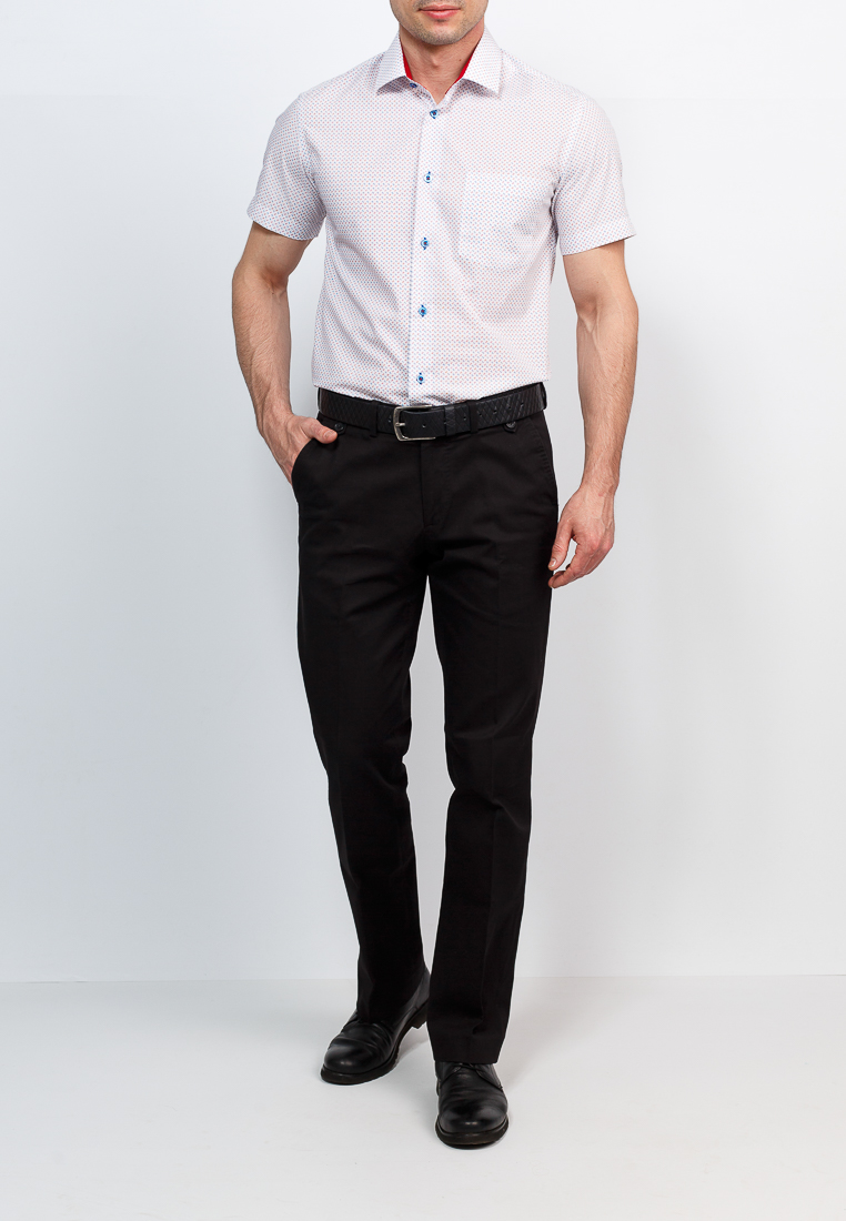 c163/05/2124/CZR/1 Сорочка мужская короткий рукав