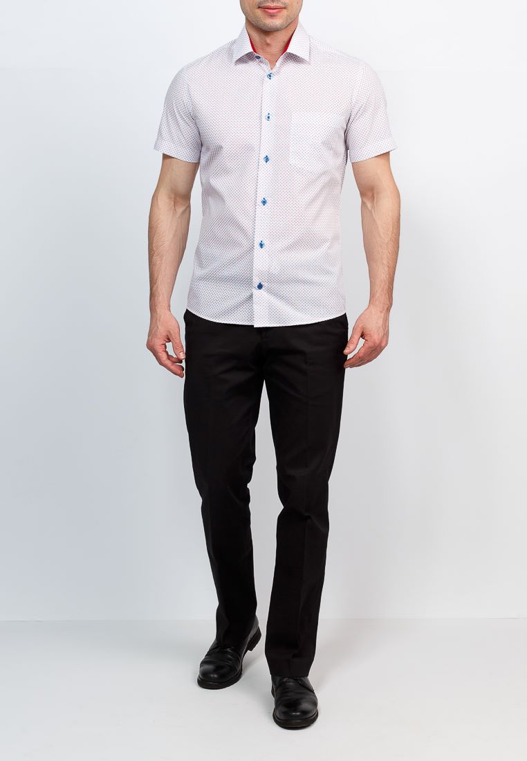 c163/05/2124/CZR/1 Сорочка мужская короткий рукав