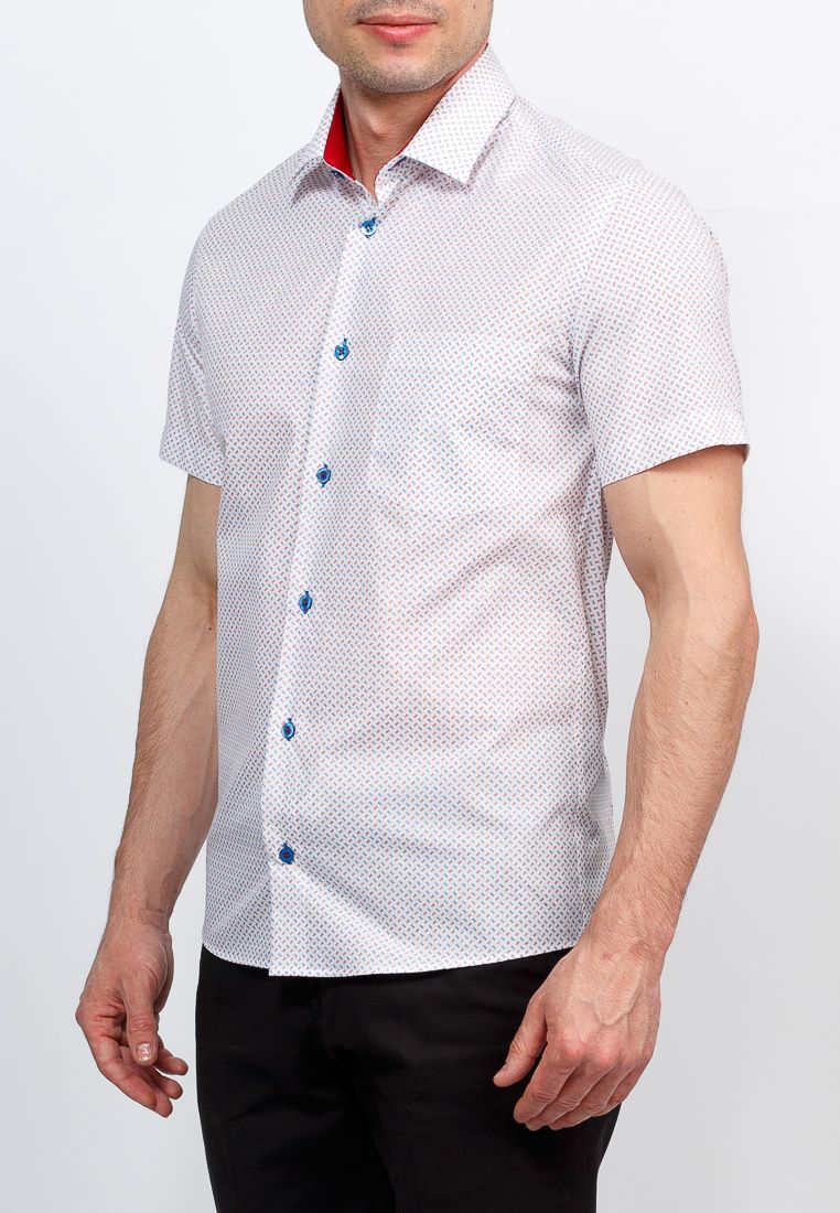 c163/05/2124/CZR/1 Сорочка мужская короткий рукав