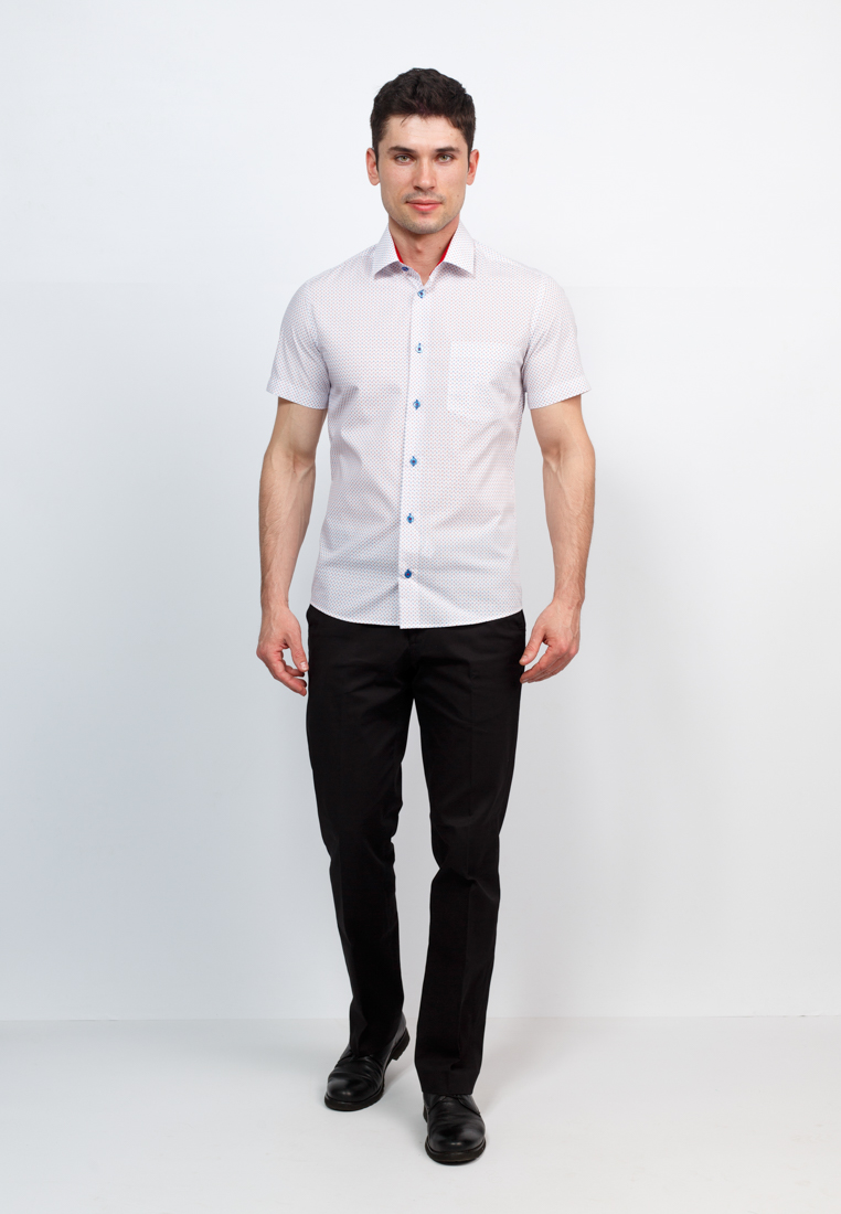 c163/05/2124/CZR/1 Сорочка мужская короткий рукав