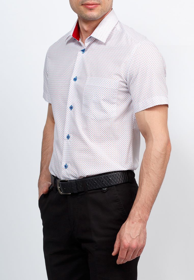 c163/05/2124/CZR/1 Сорочка мужская короткий рукав