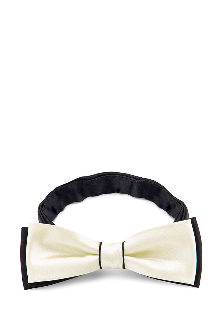 Greg-poly 19-св.жел+черн одн.1.144 Галстук-бабочка мужской