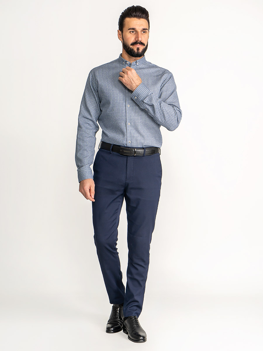 323/131/1493/Z/b/1p Сорочка мужская длинный рукав