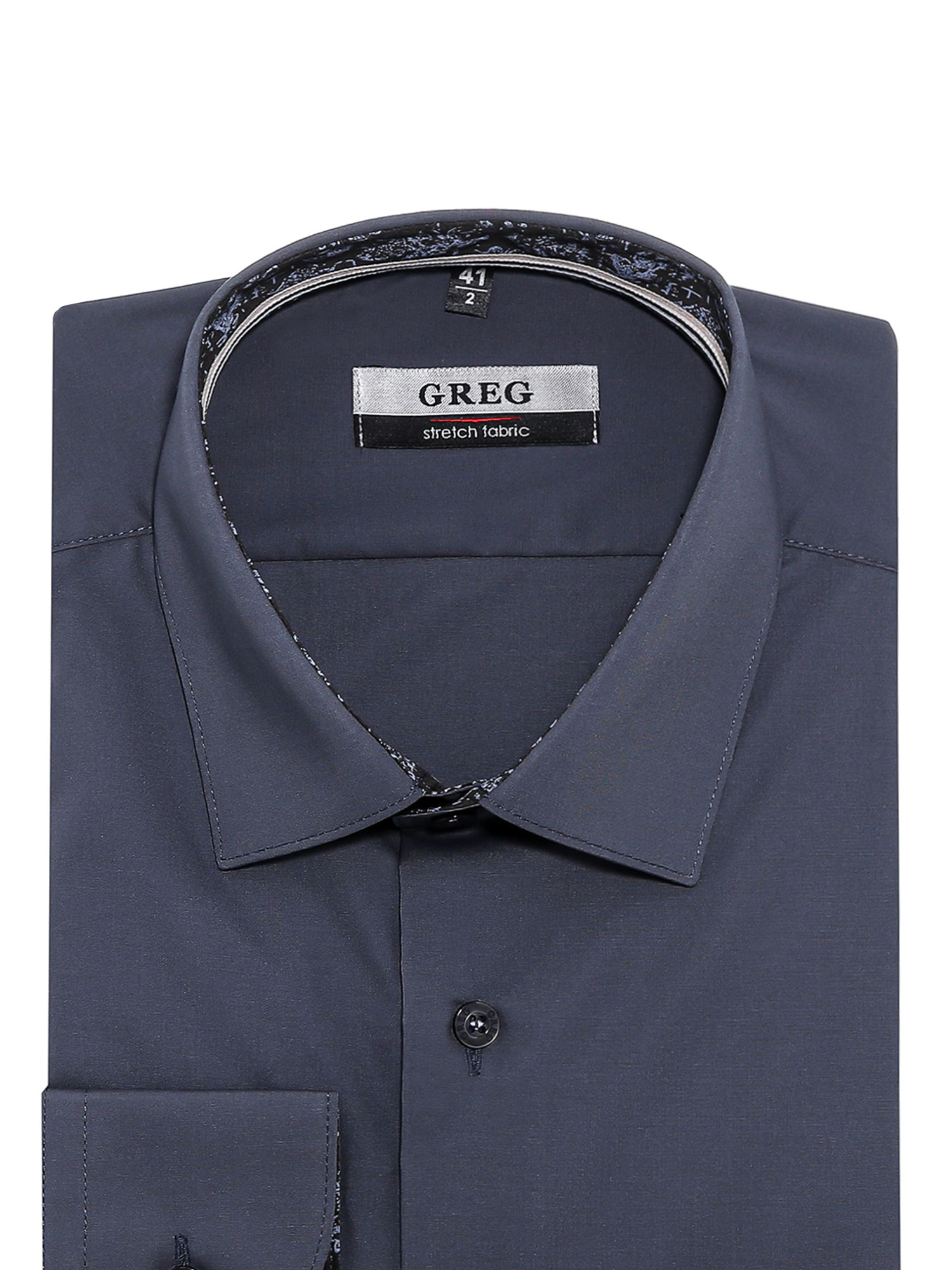 330/238/0046/ZN/1p STRETCH Сорочка мужская длинный рукав