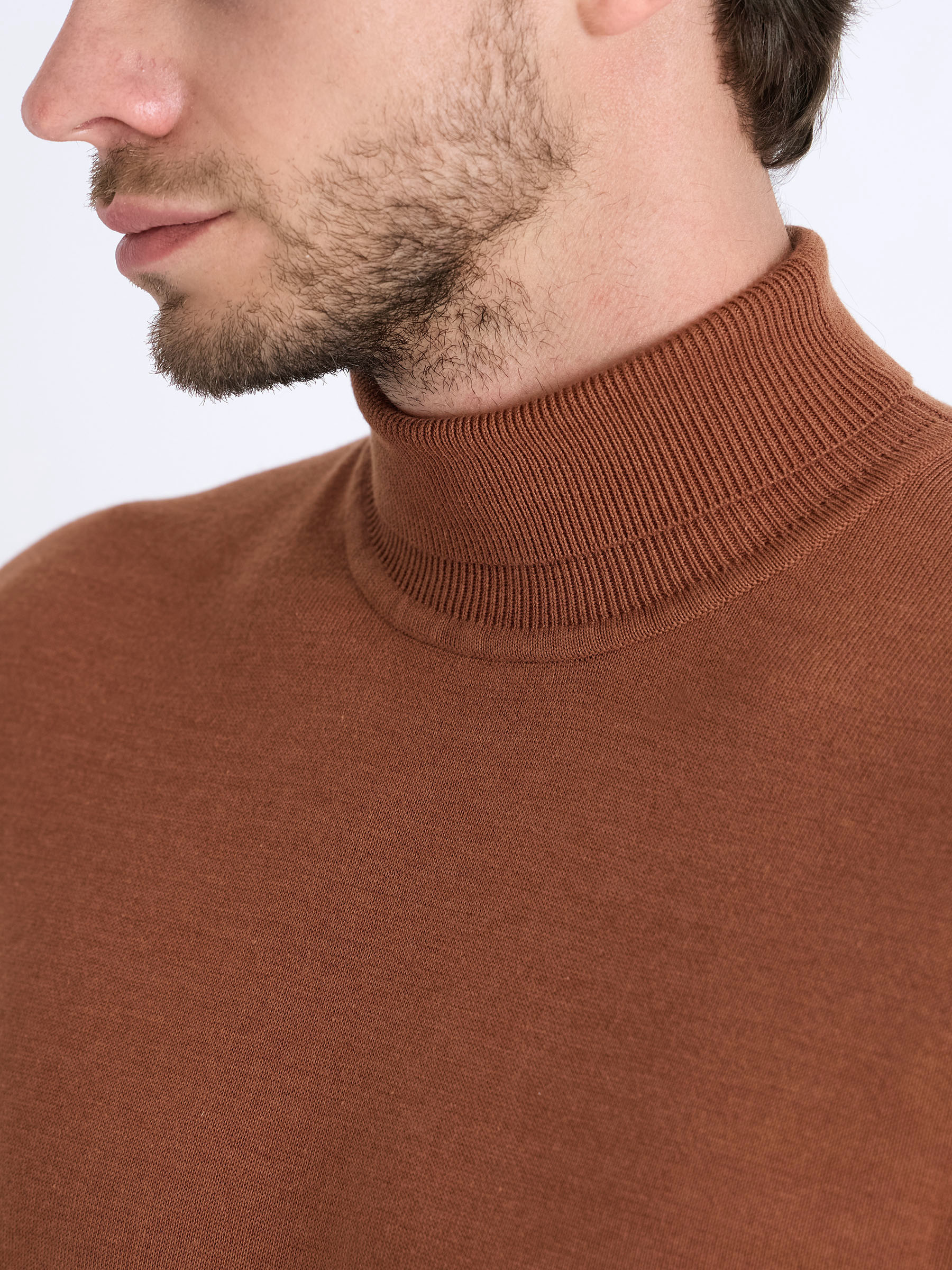 G123-CT55 (терракот) Джемпер мужской