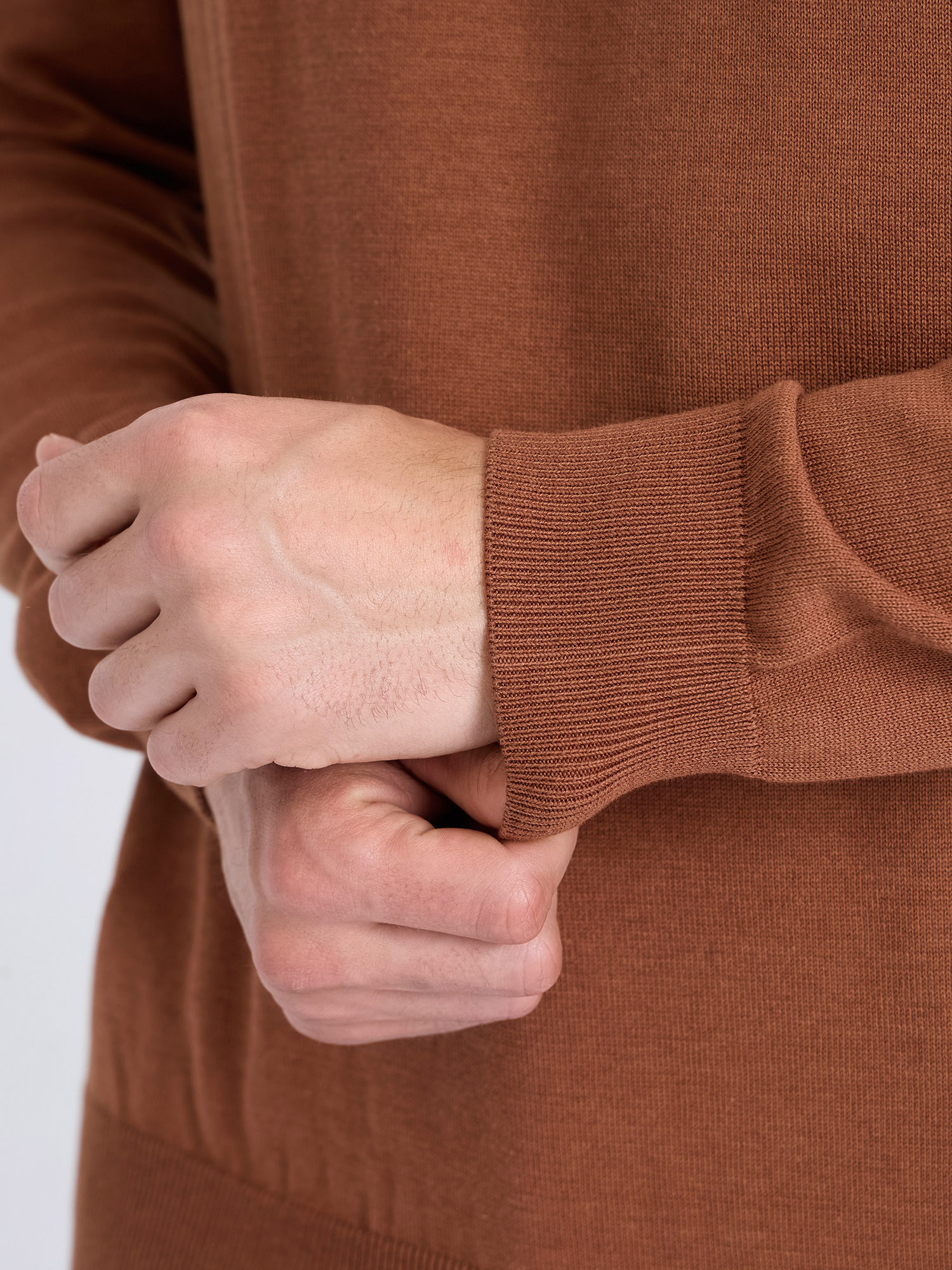 G123-CT55 (терракот) Джемпер мужской