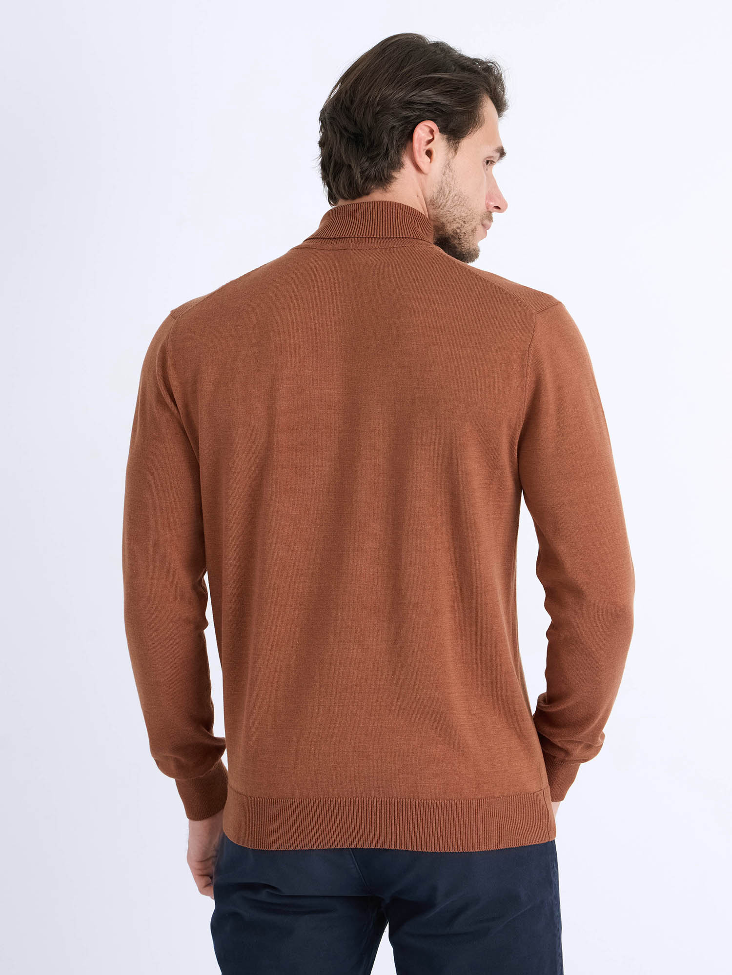 G123-CT55 (терракот) Джемпер мужской