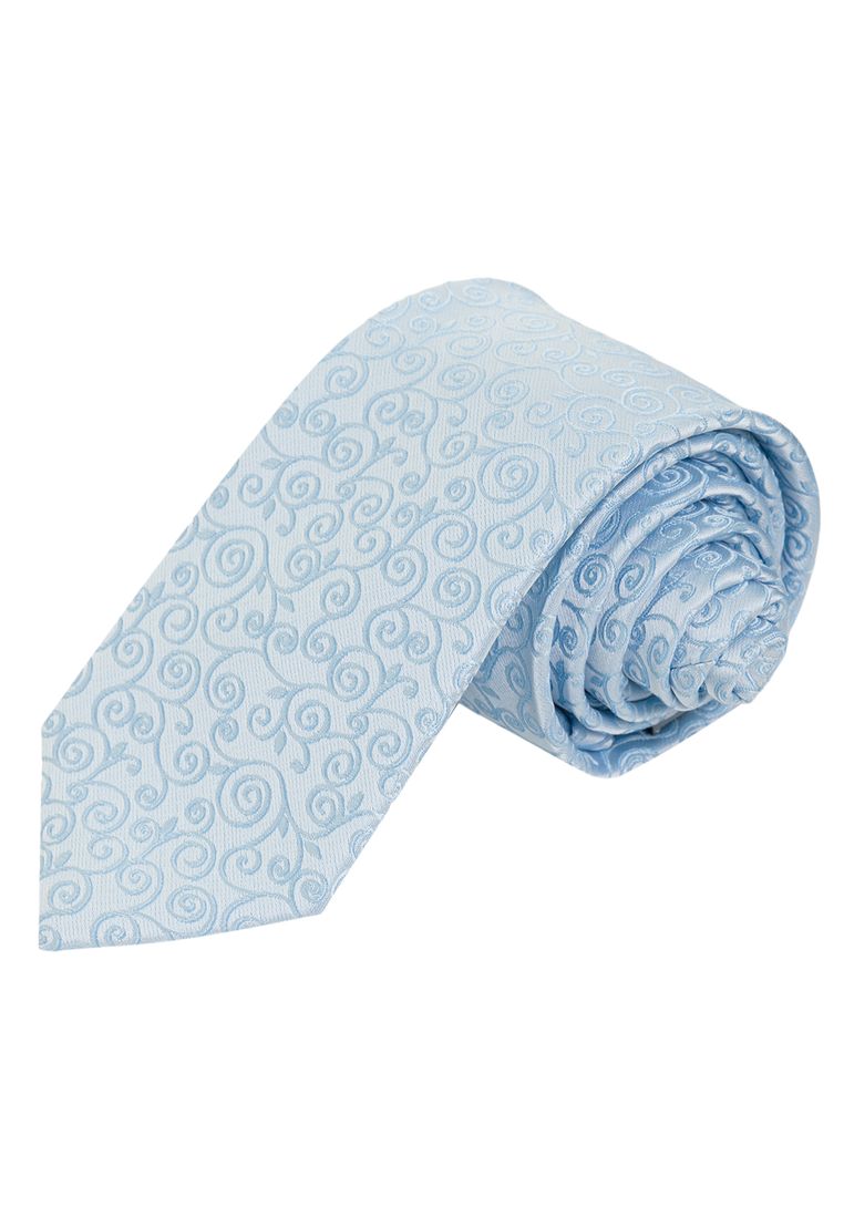 Greg-poly 7- голуб. 508.9.137 Галстук мужской