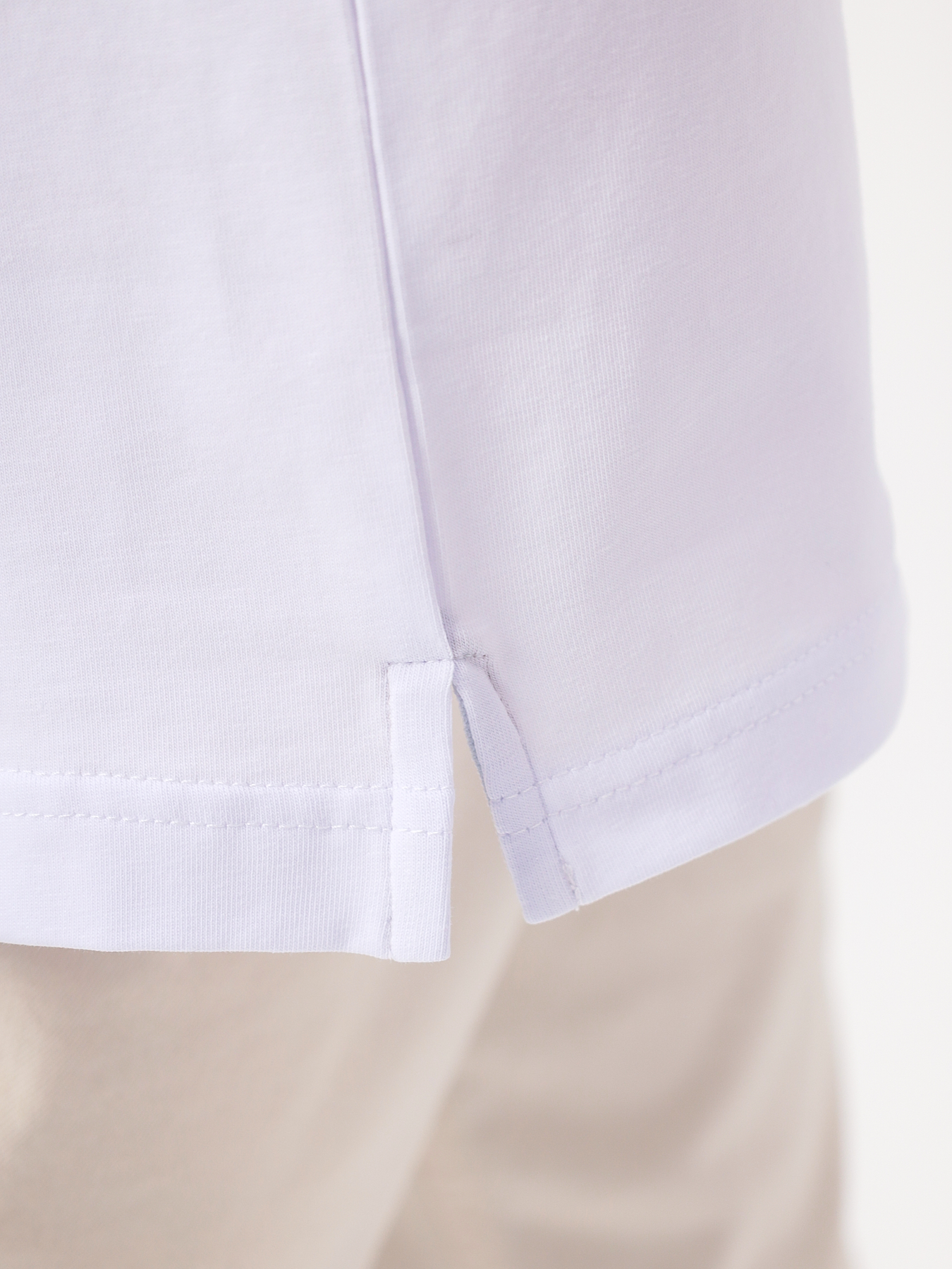 G144-KO124T-SA5000 (белый) Джемпер мужской с воротником поло короткий рукав