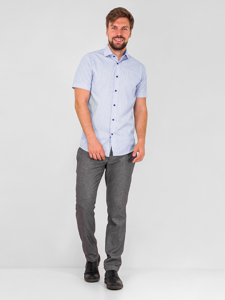 163/109/3081/Z/1p Сорочка мужская короткий рукав