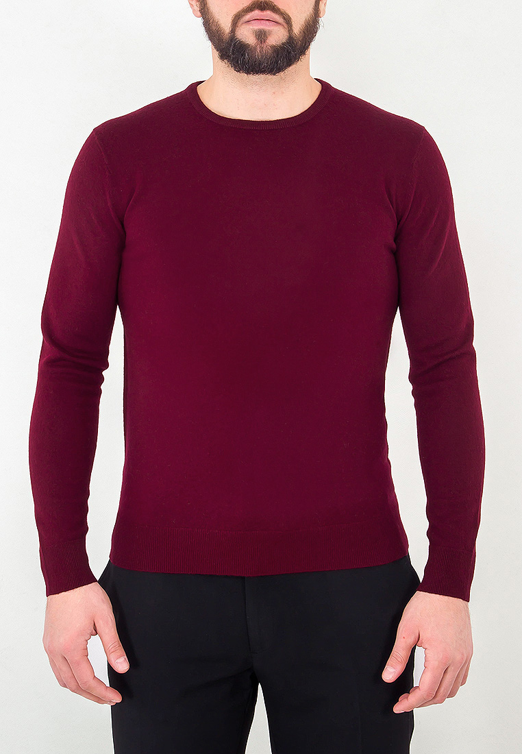 G121-W (винный) Джемпер мужской