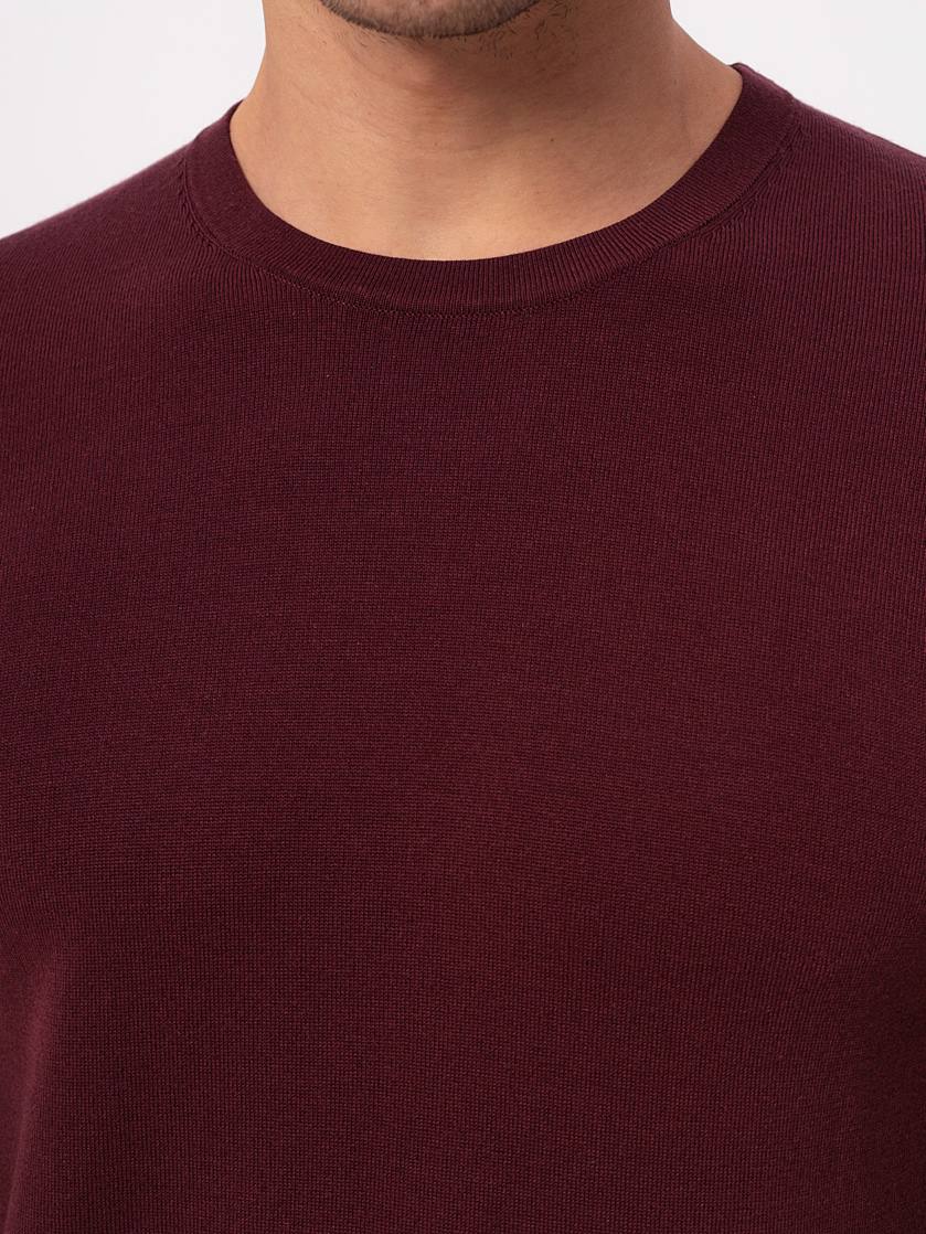 G121-T111 (бордо) Джемпер мужской