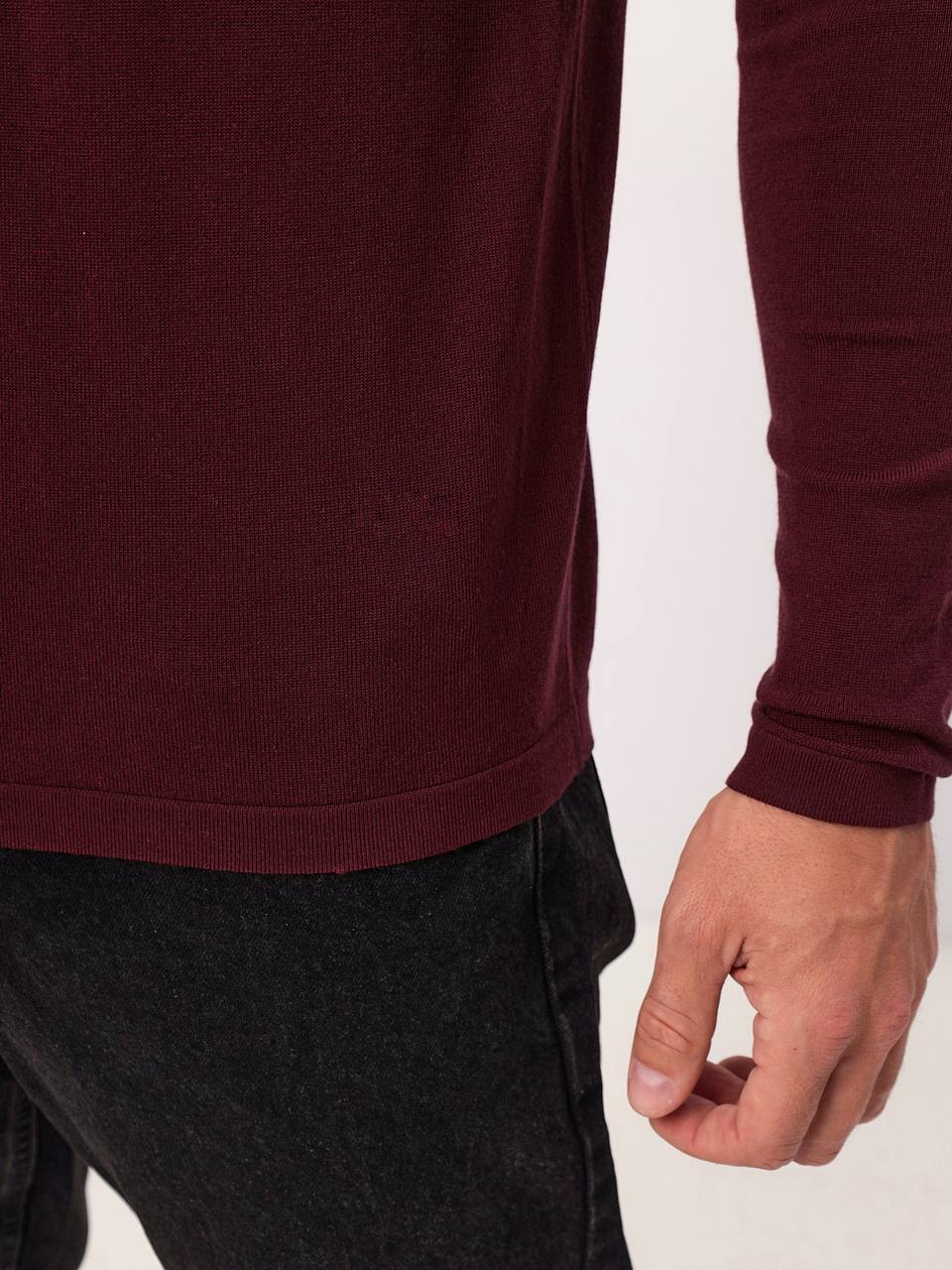G121-T111 (бордо) Джемпер мужской