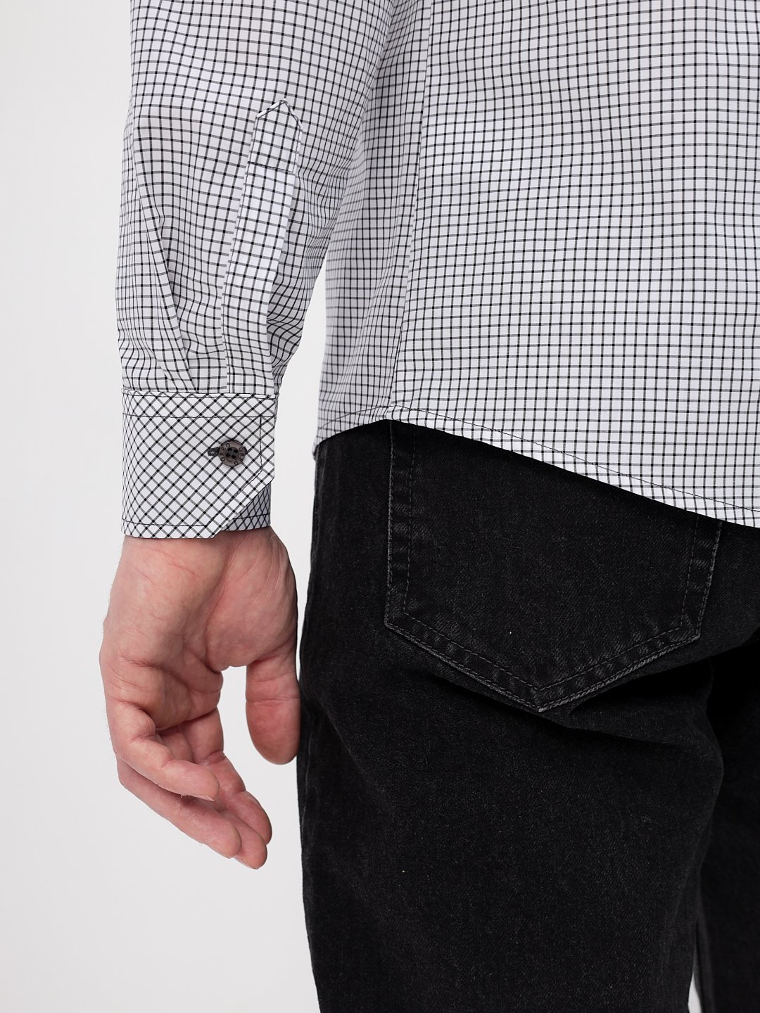 135/111/061/ZN/1p Сорочка мужская длинный рукав