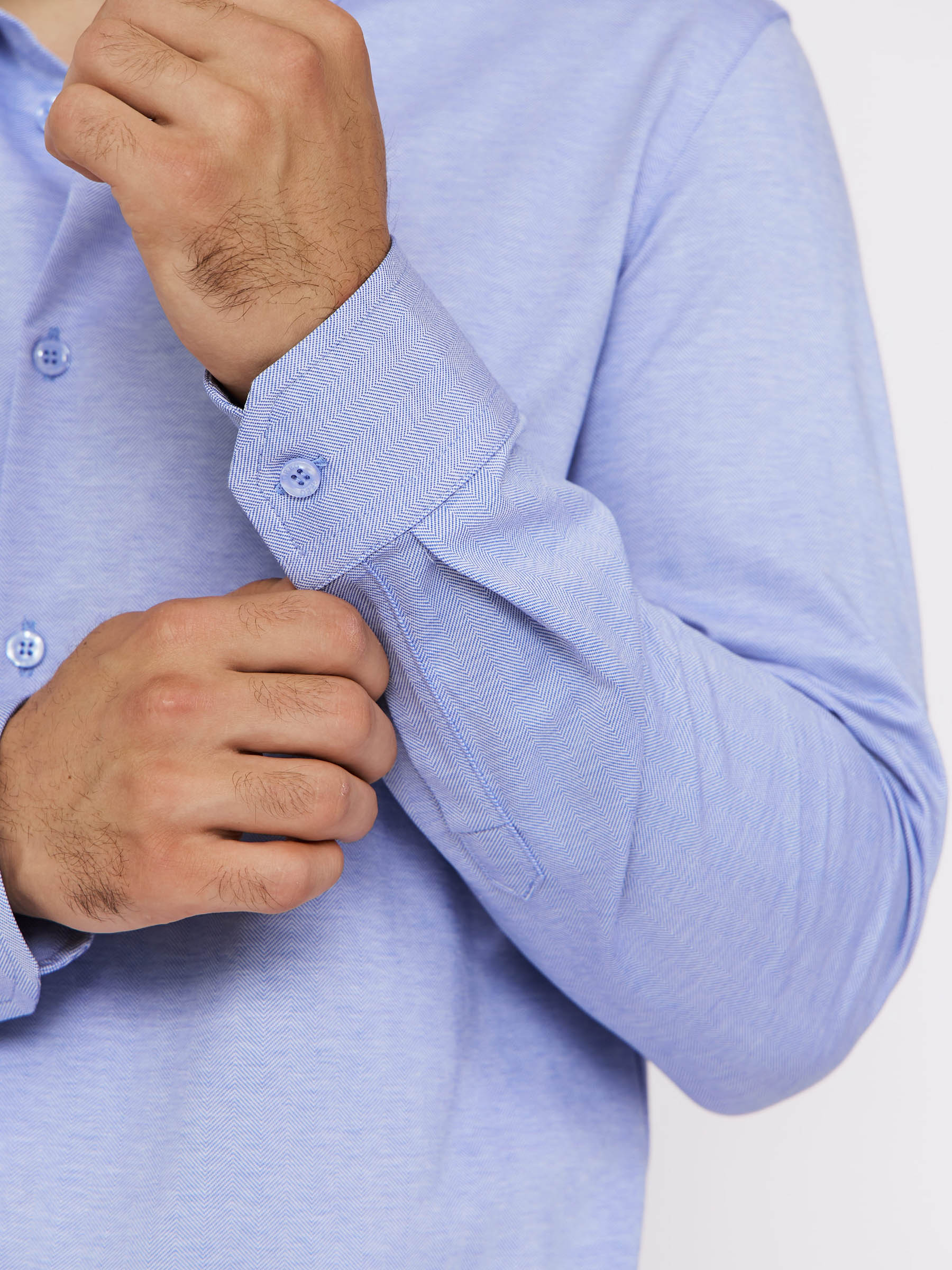 SK223/131/0414/ZN Рубашка трикотажная мужская