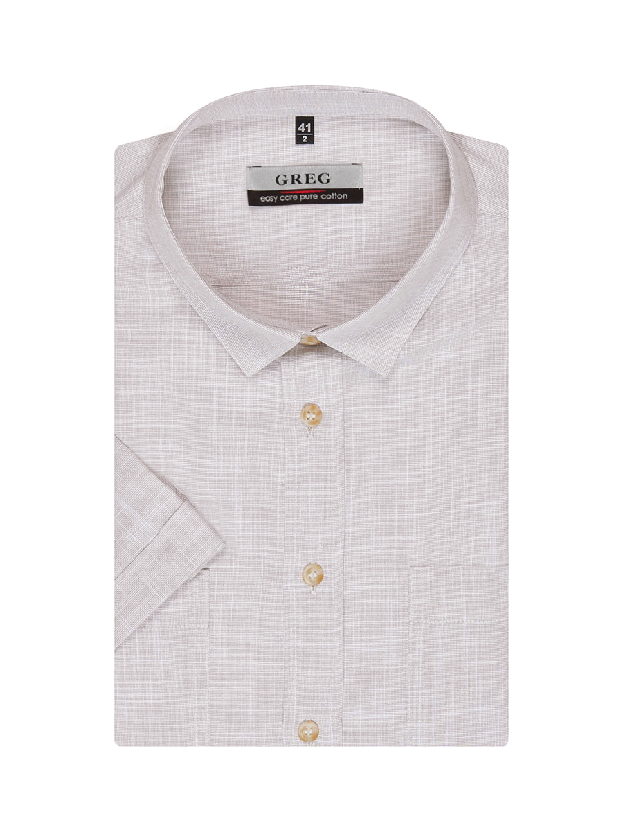 510/201/FL/ZS/KP Сорочка мужская короткий рукав