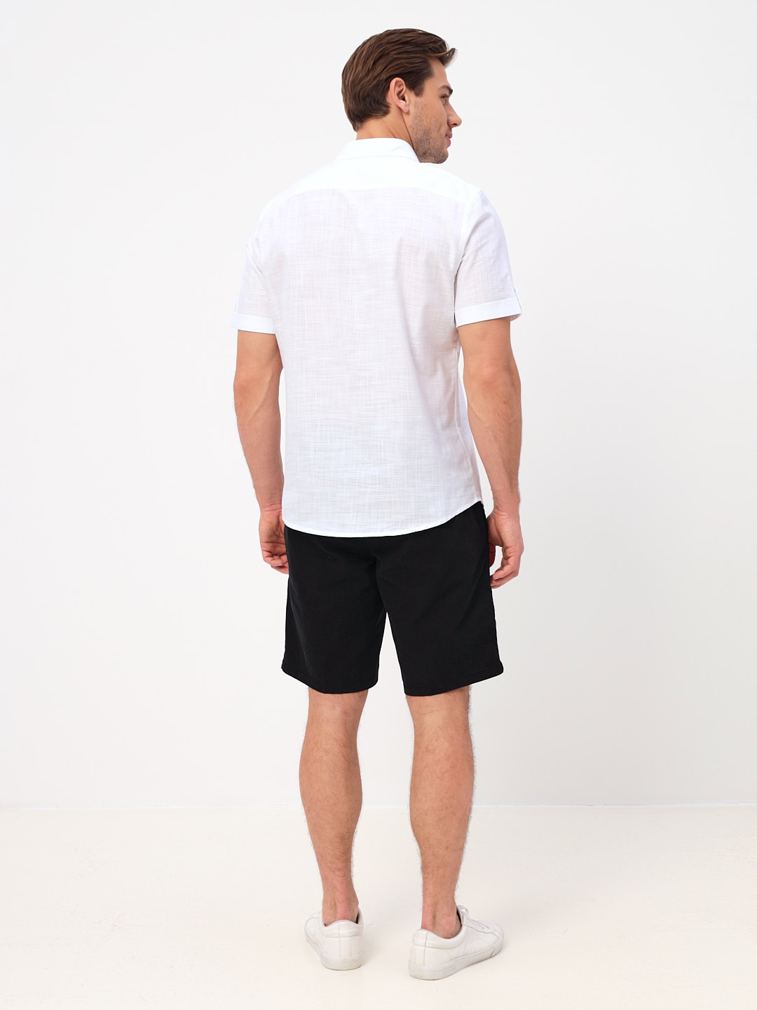 100/201/FLAM/ZS/KP Сорочка мужская короткий рукав