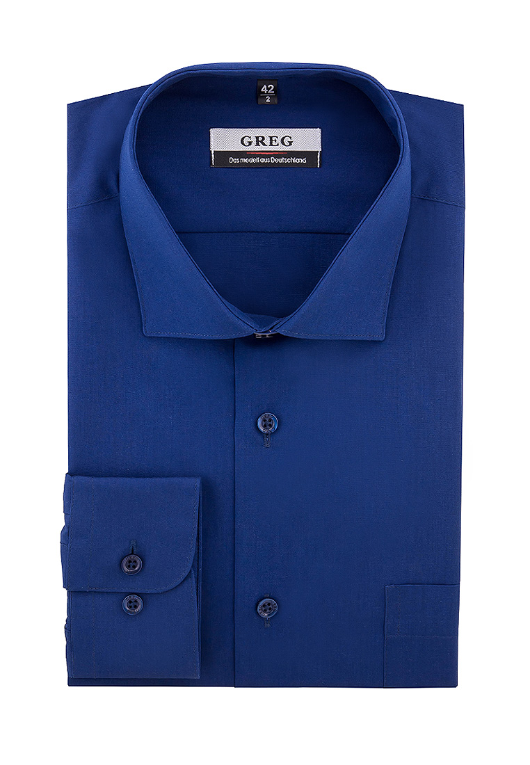 230/119/DB_V Сорочка мужская длинный рукав