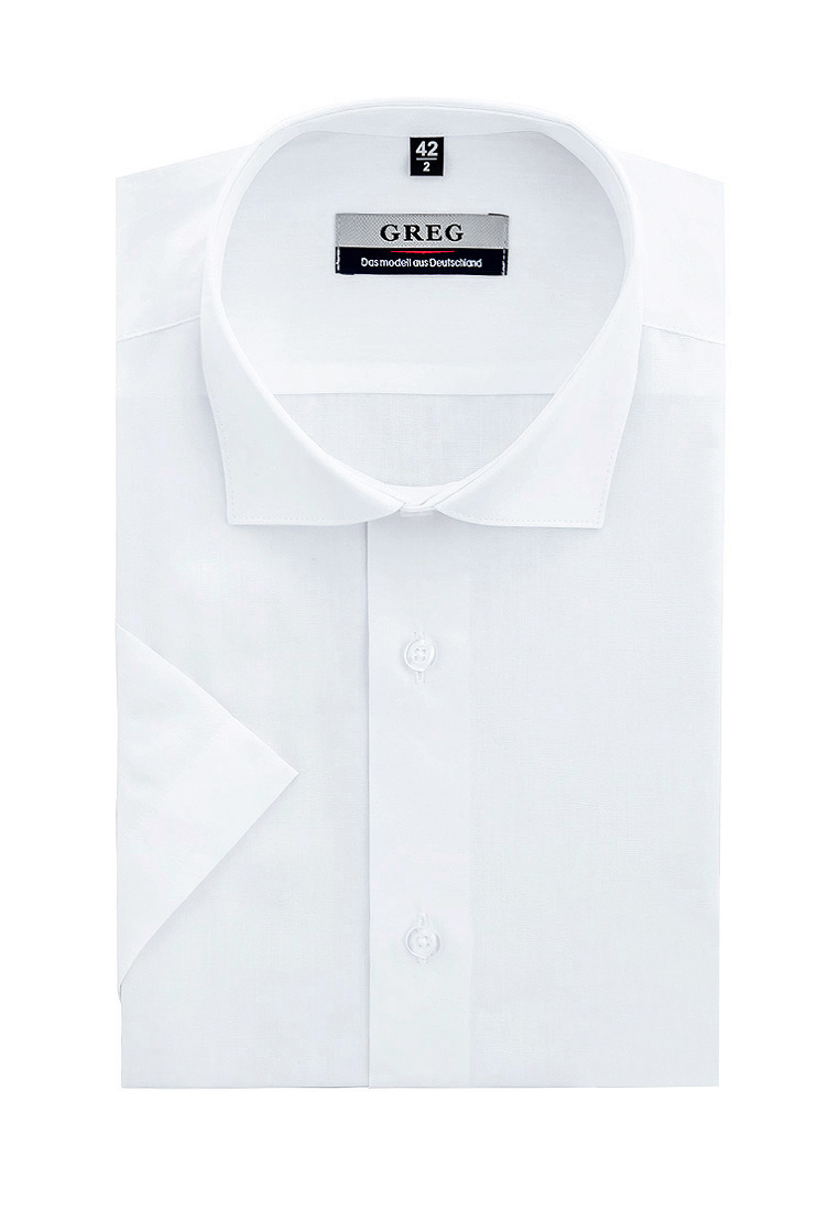 100/109/WHITE/ZV Сорочка мужская короткий рукав