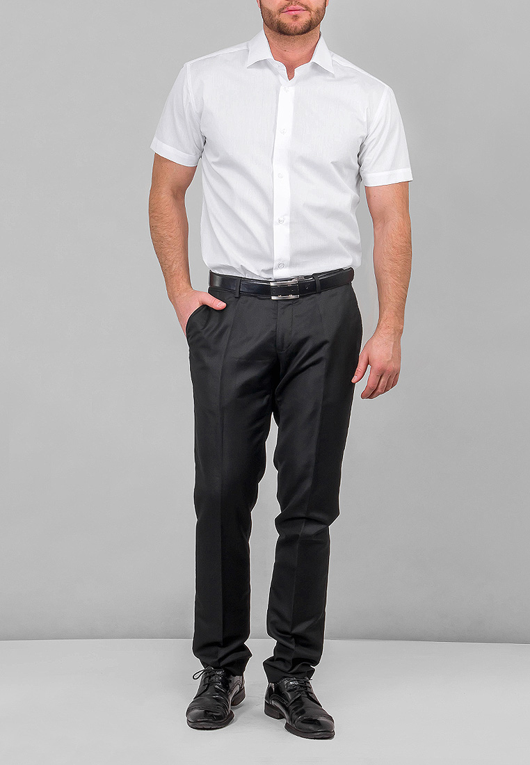 100/109/WHITE/ZV Сорочка мужская короткий рукав