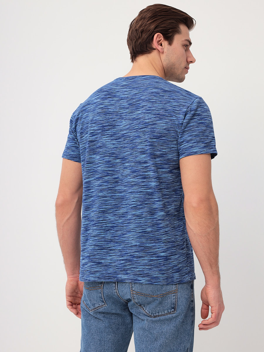 G146-KM-OR1046 (синий) Футболка мужская короткий рукав