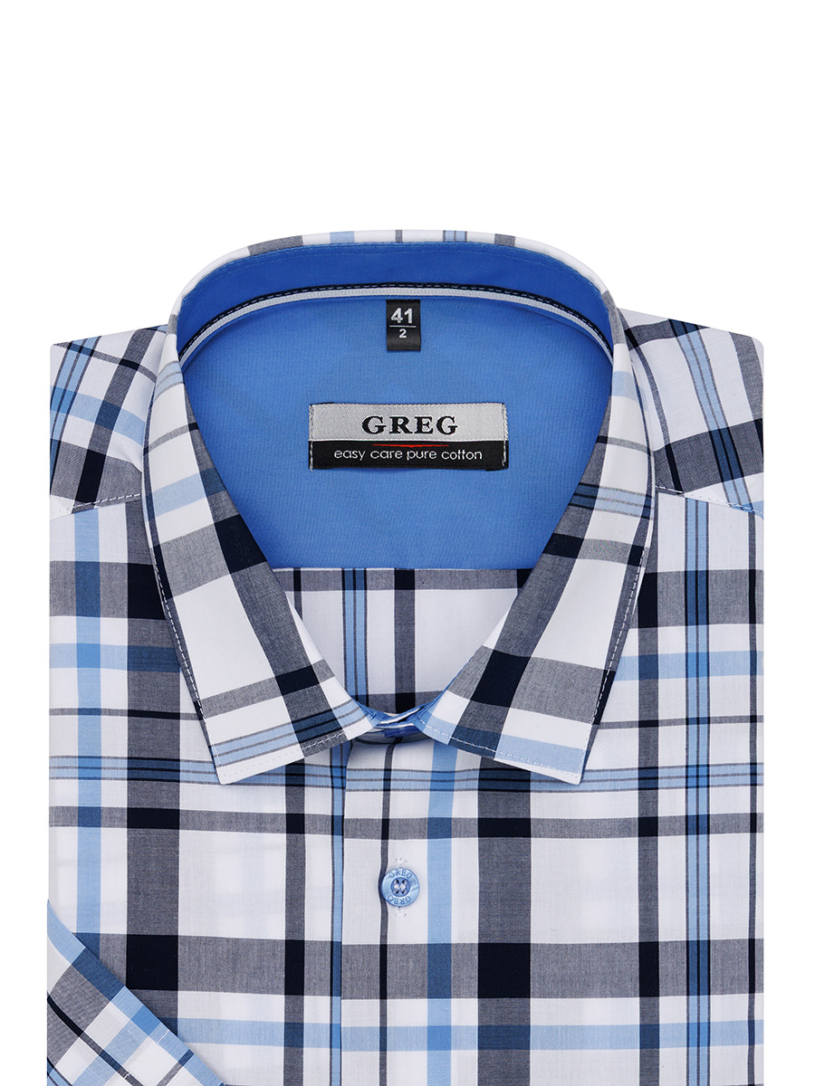 225/201/6042/1p Сорочка мужская короткий рукав