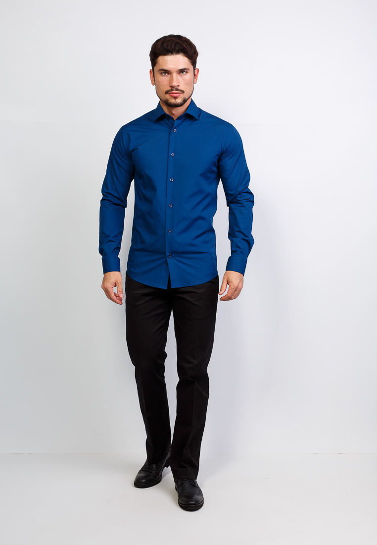 230/139/DB/Z_GB Сорочка мужская длинный рукав