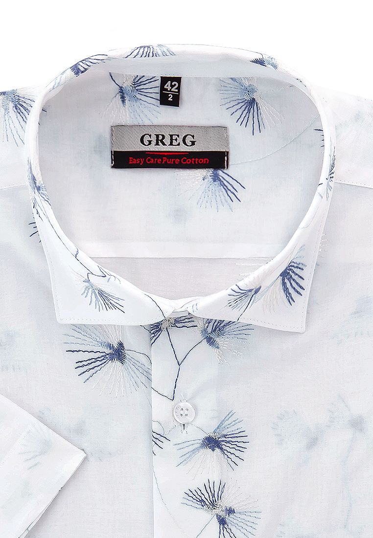 123/101/URS/Z Сорочка мужская короткий рукав