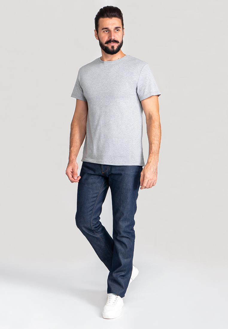 G145-RM-0001 (св.серый м.) Футболка мужская короткий рукав